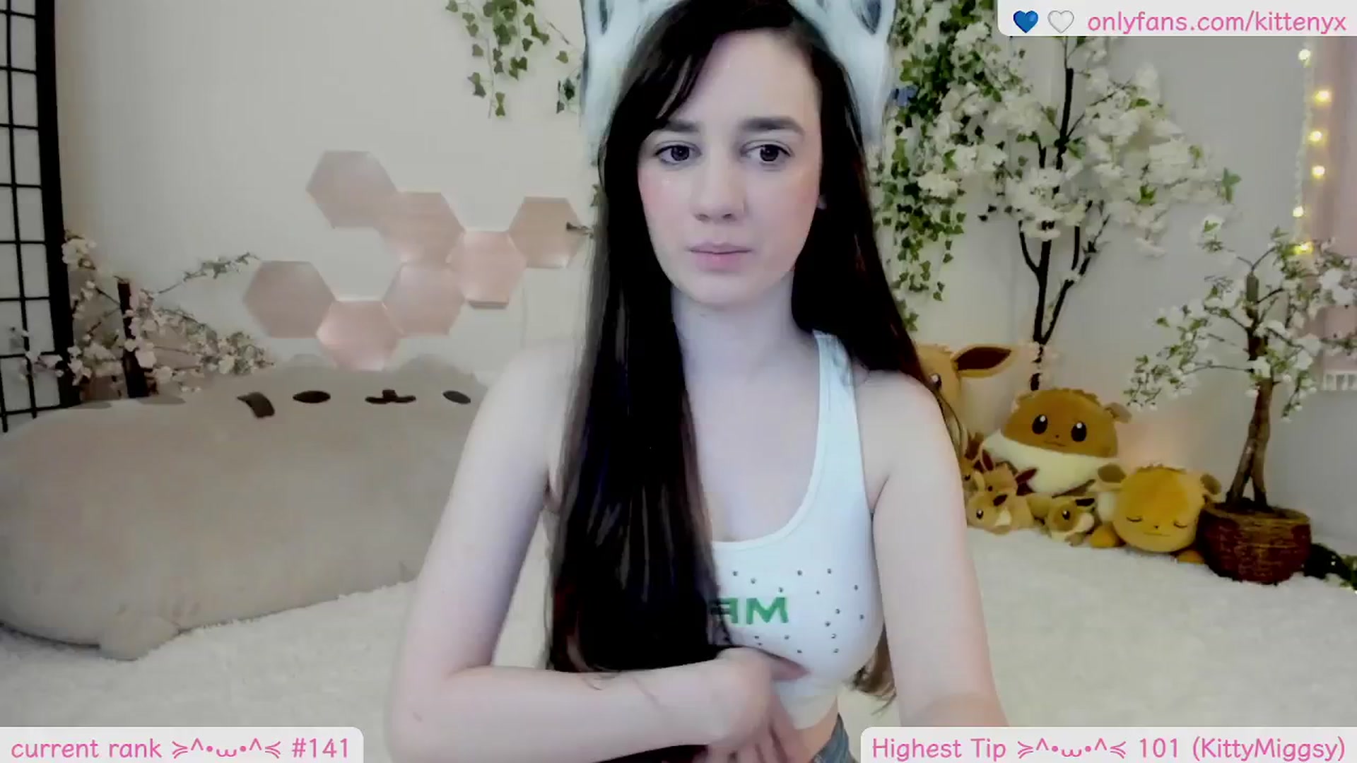 Gallery image thumbnail from Kittenyx's myfreecams stream on, 01/16/2026, 09:19 image 7 of 20