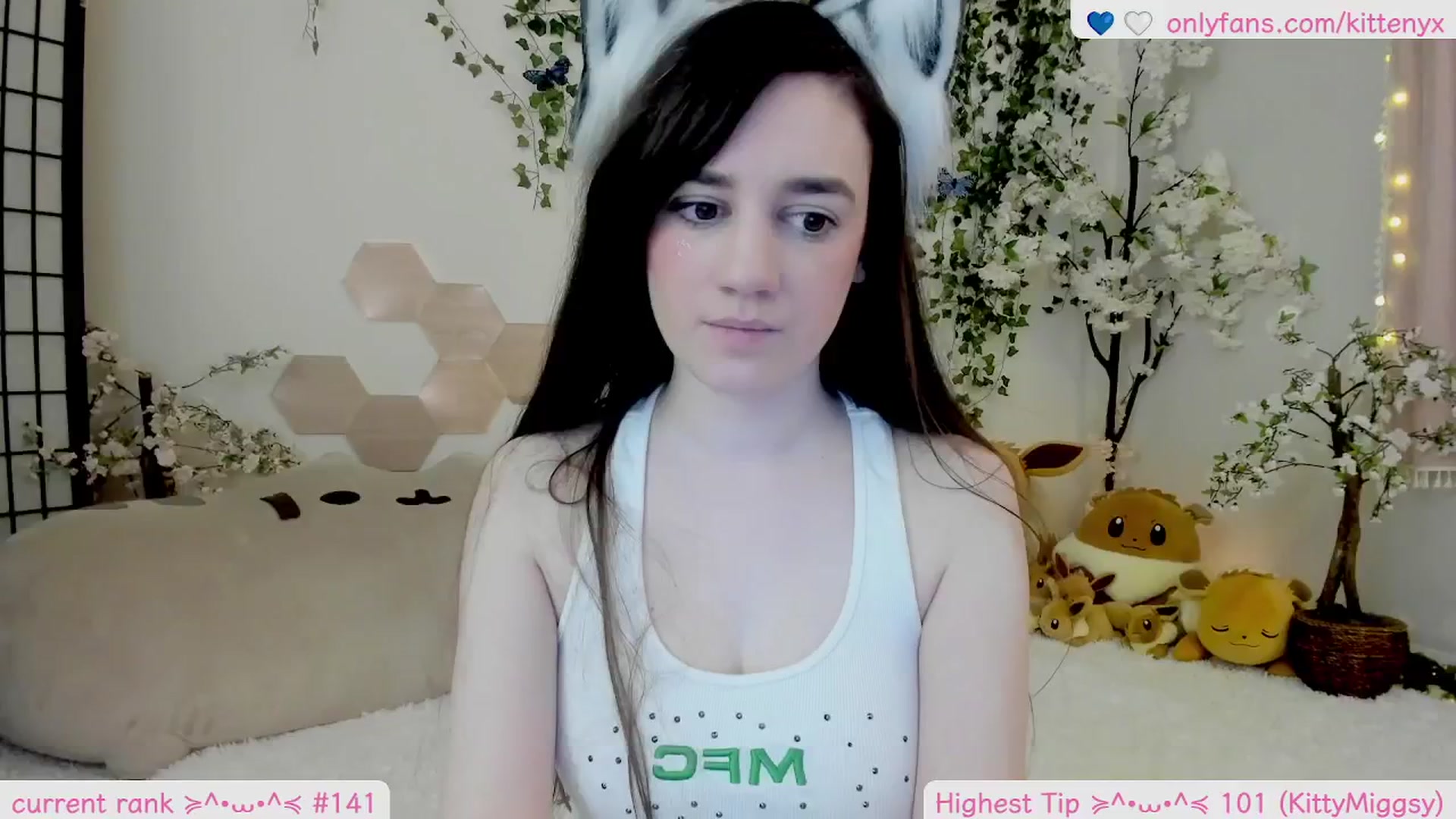 Gallery image thumbnail from Kittenyx's myfreecams stream on, 01/16/2026, 09:19 image 9 of 20