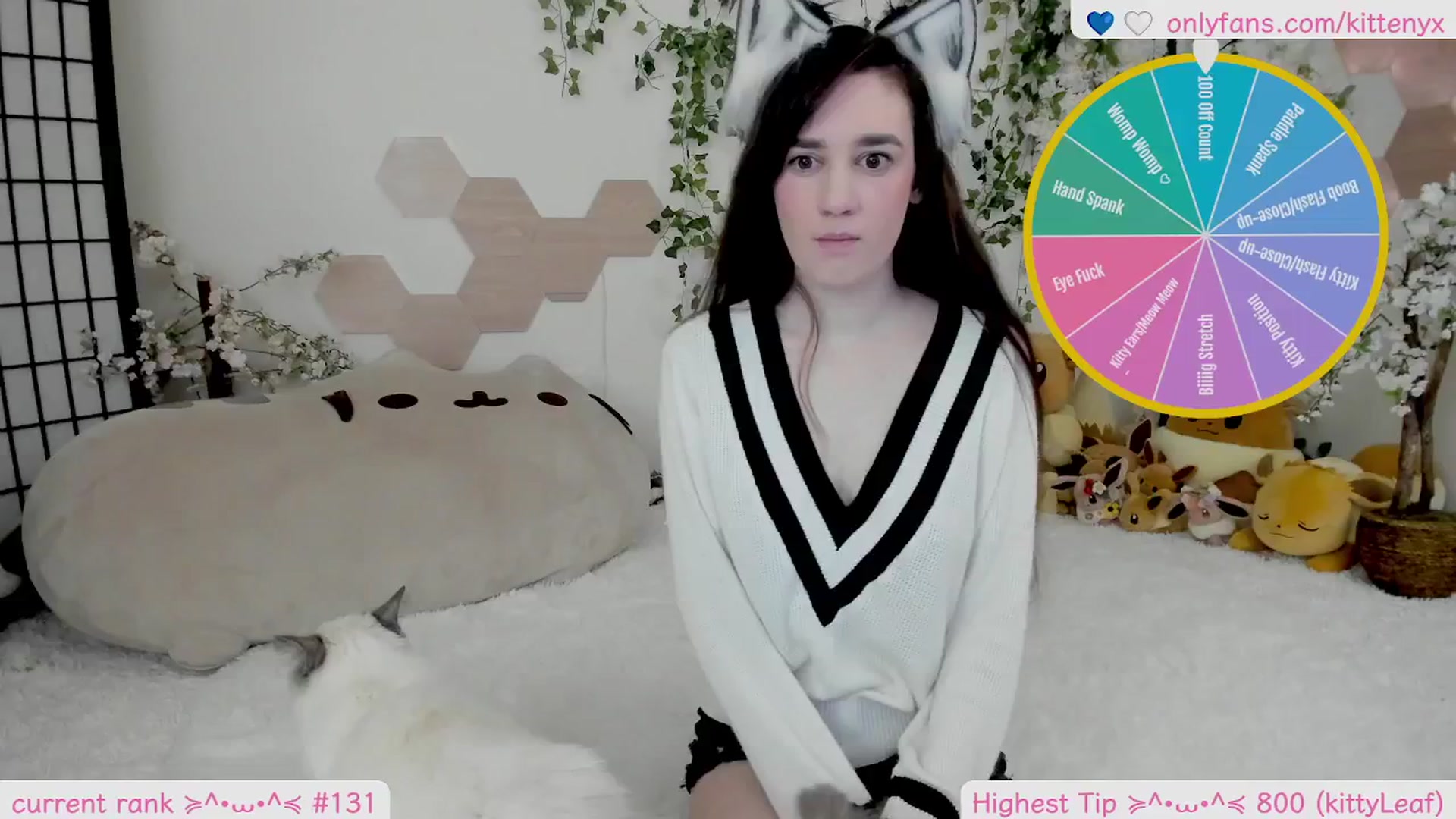 Gallery image thumbnail from Kittenyx's myfreecams stream on, 02/28/2026, 05:16 image 14 of 20