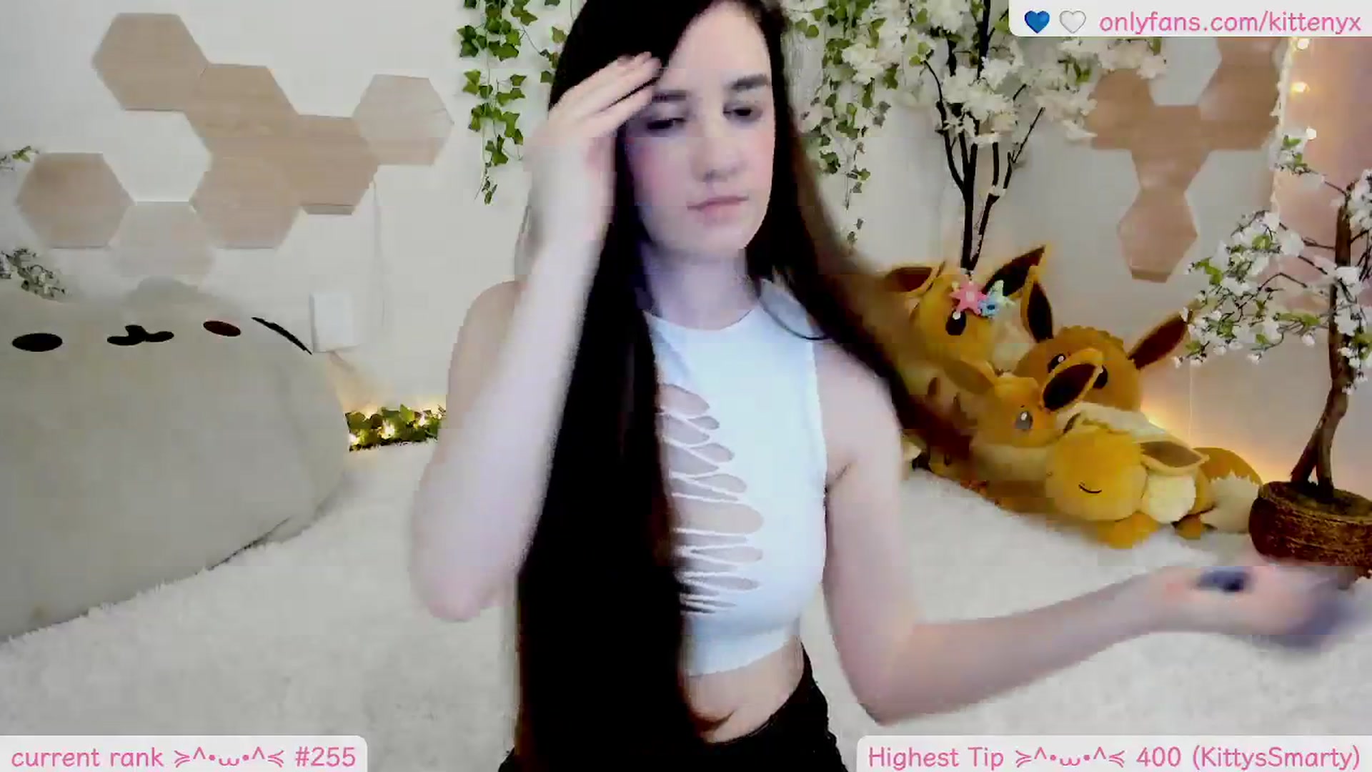 Gallery image thumbnail from Kittenyx's myfreecams stream on, 03/30/2026, 06:19 image 9 of 20