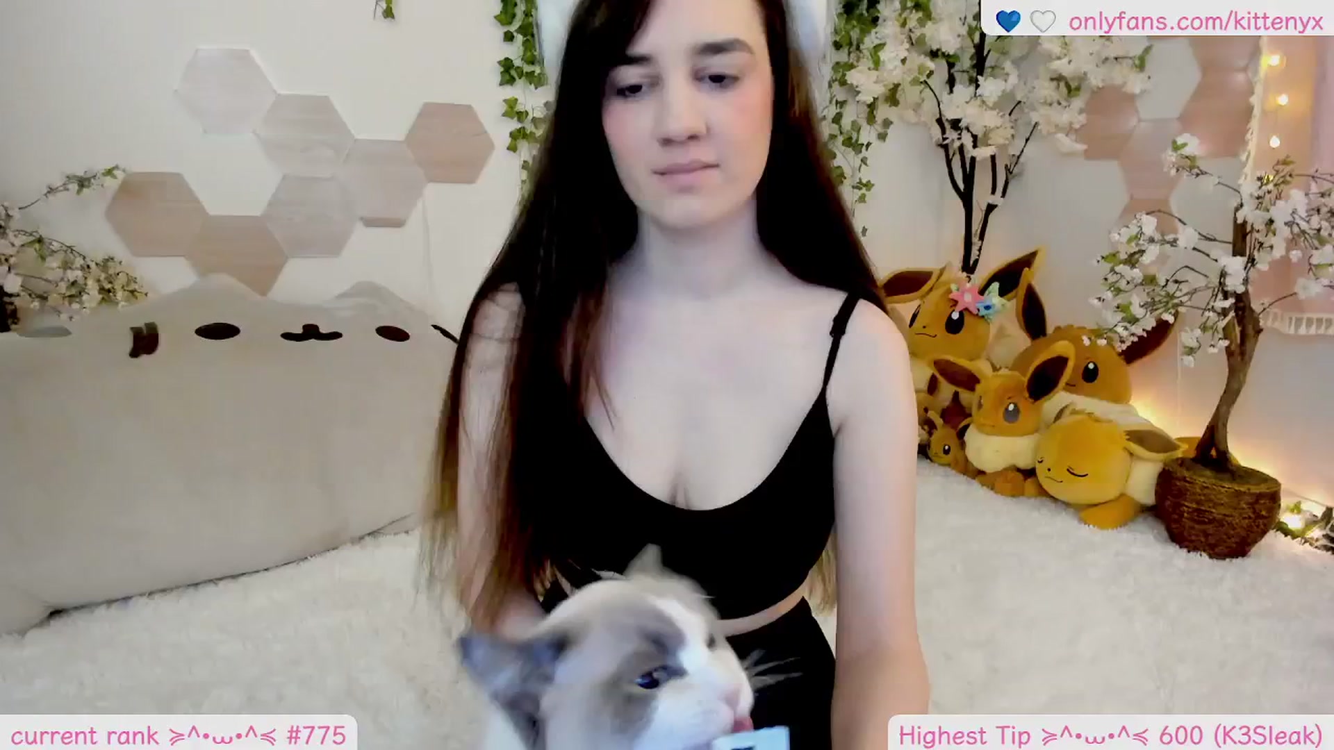 Gallery image thumbnail from Kittenyx's myfreecams stream on, 04/02/2026, 06:48 image 8 of 20