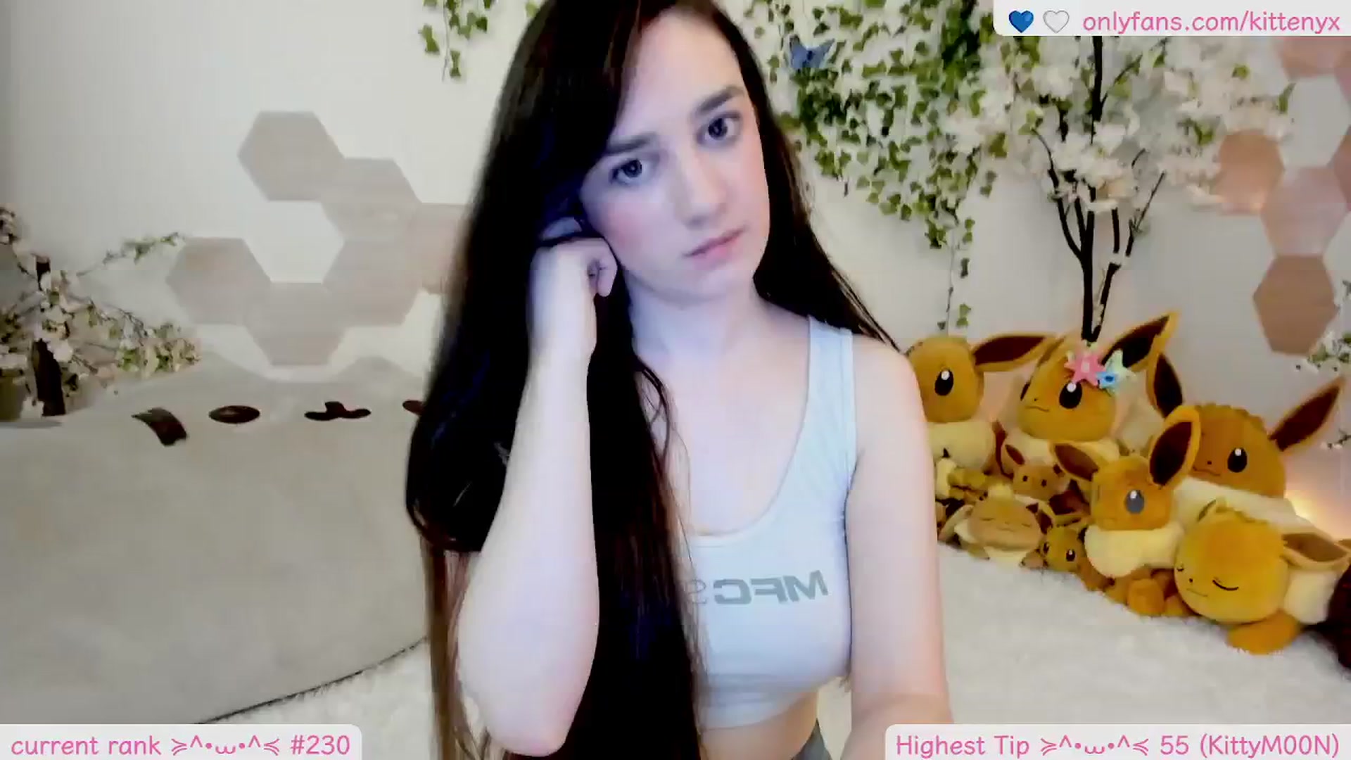Gallery image thumbnail from Kittenyx's myfreecams stream on, 04/16/2026, 05:22 image 8 of 20