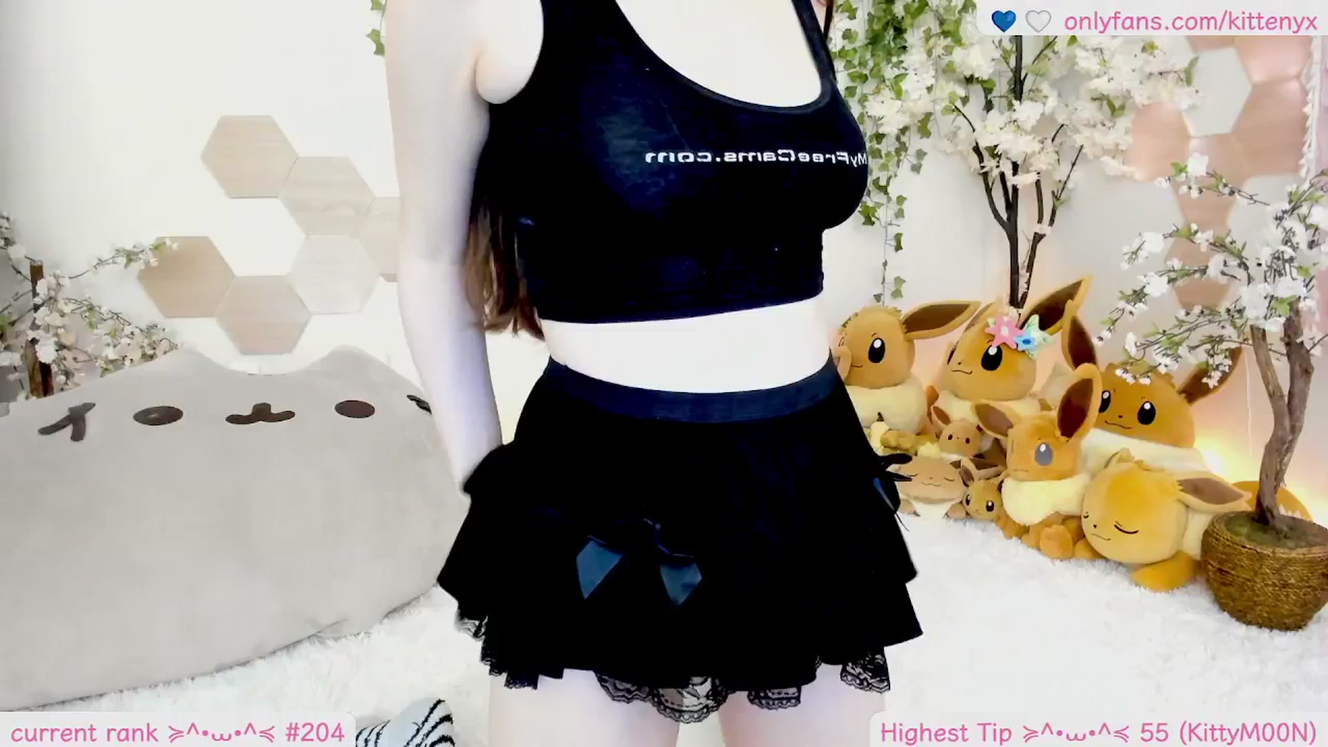 Gallery image thumbnail from Kittenyx's myfreecams stream on, 04/18/2026, 06:16 image 9 of 20