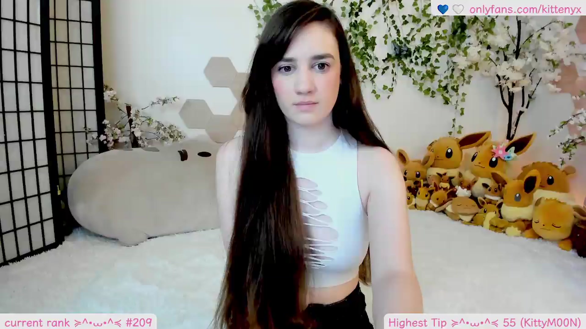 Gallery image thumbnail from Kittenyx's myfreecams stream on, 05/11/2026, 06:33 image 2 of 20