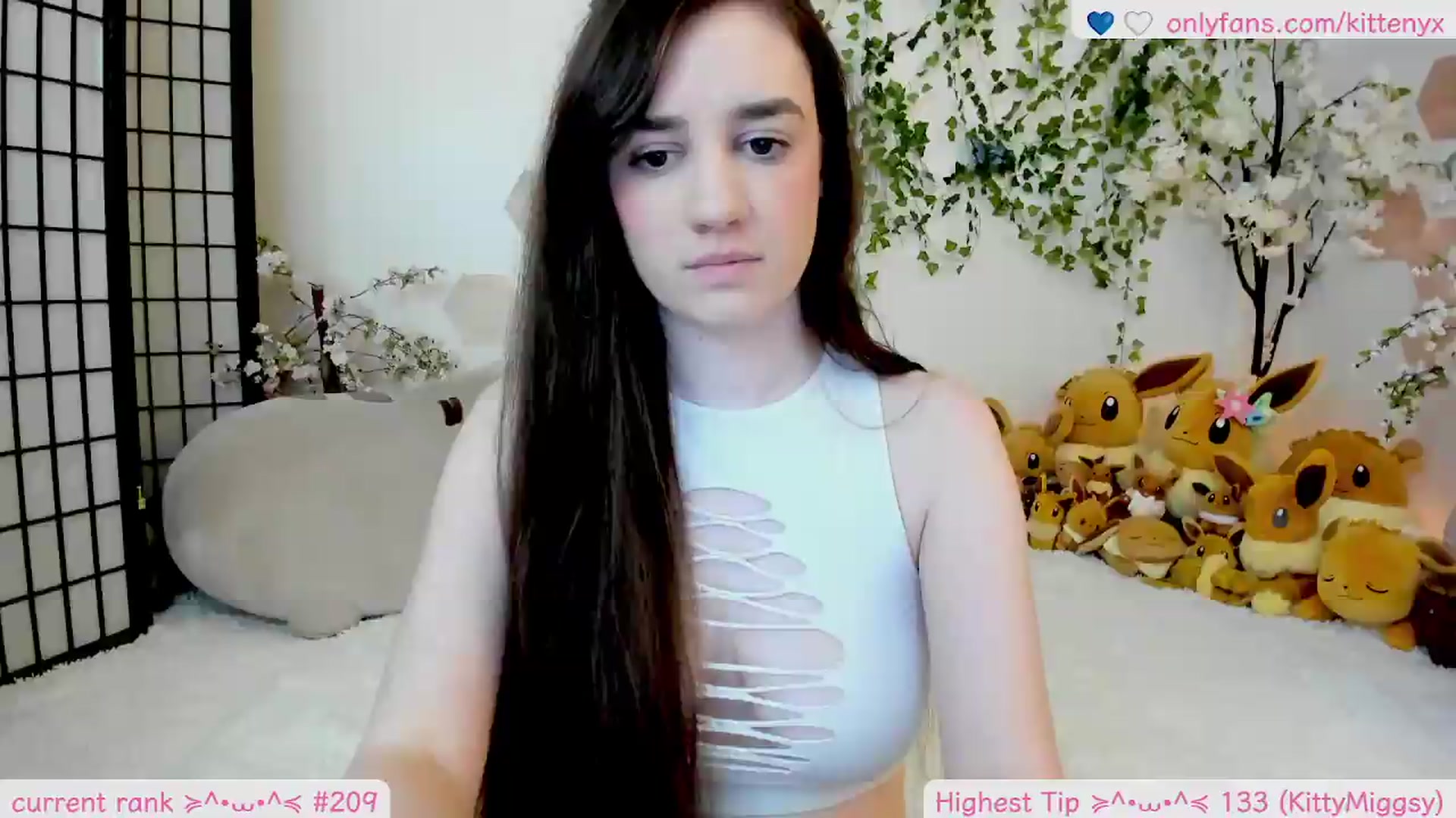 Gallery image thumbnail from Kittenyx's myfreecams stream on, 05/11/2026, 06:33 image 6 of 20