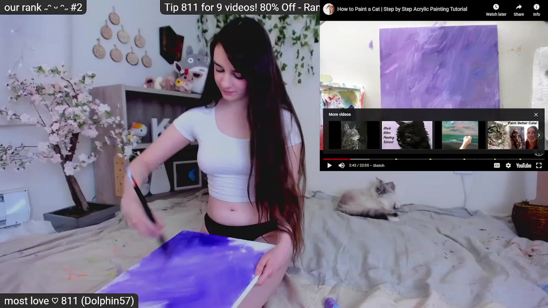 Gallery image thumbnail from Kitty's myfreecams stream on, 01/21/2023, 05:51 image 12 of 20