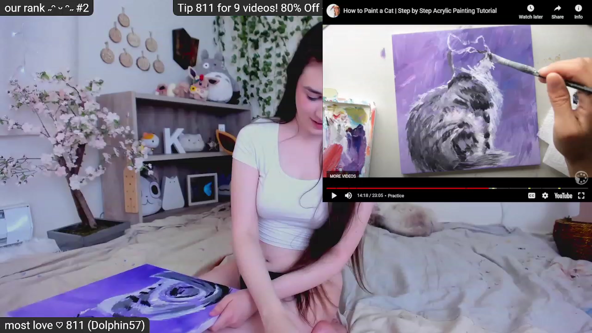 Gallery image thumbnail from Kitty's myfreecams stream on, 01/21/2023, 05:51 image 17 of 20