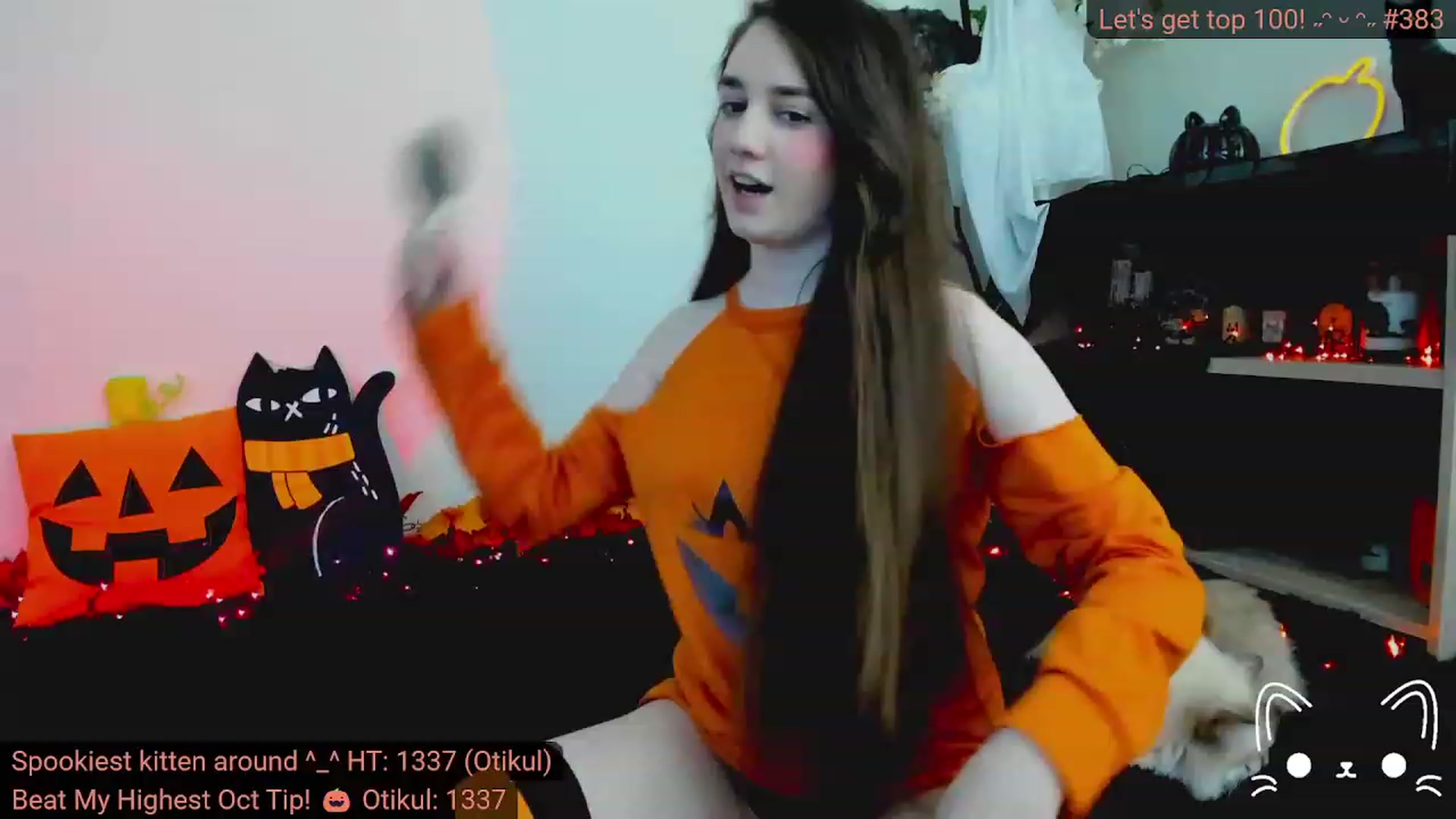 Gallery image thumbnail from Kitty's myfreecams stream on, 10/02/2023, 04:14 image 18 of 20