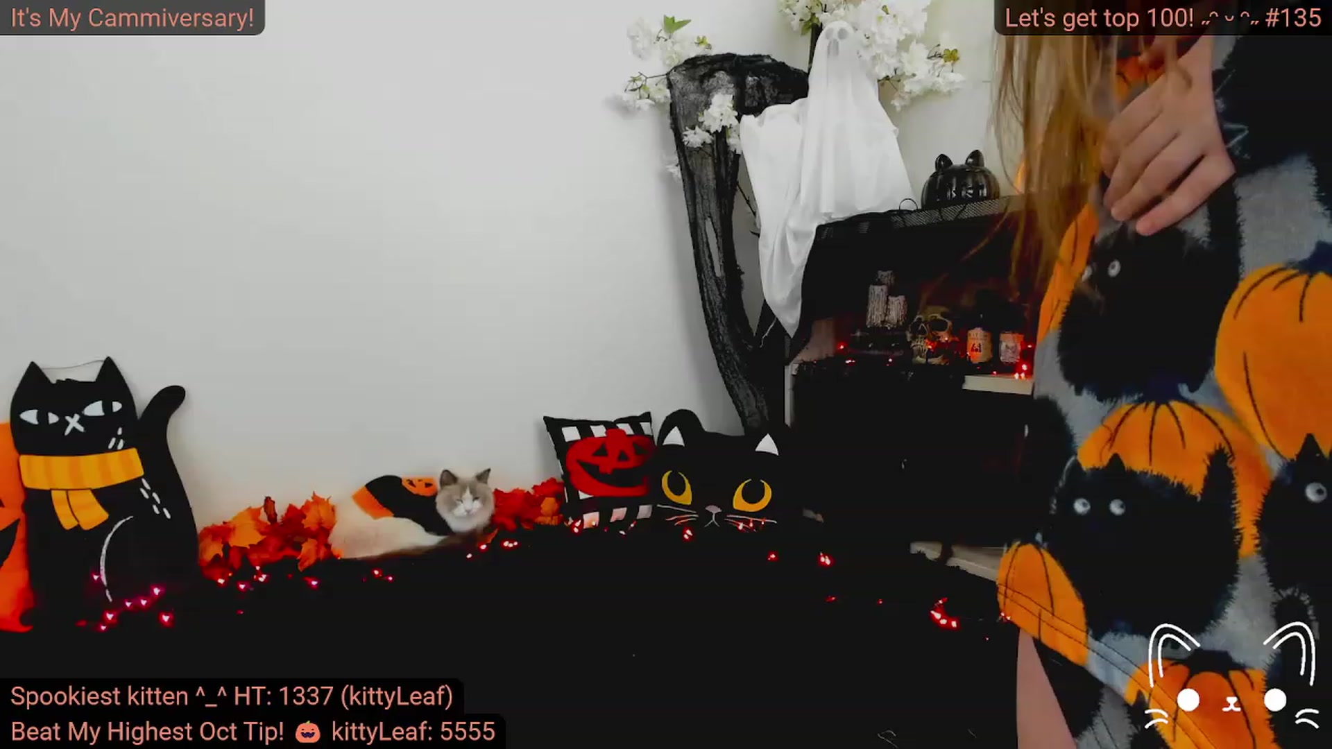 Gallery image thumbnail from Kitty's myfreecams stream on, 10/03/2023, 04:24 image 3 of 20