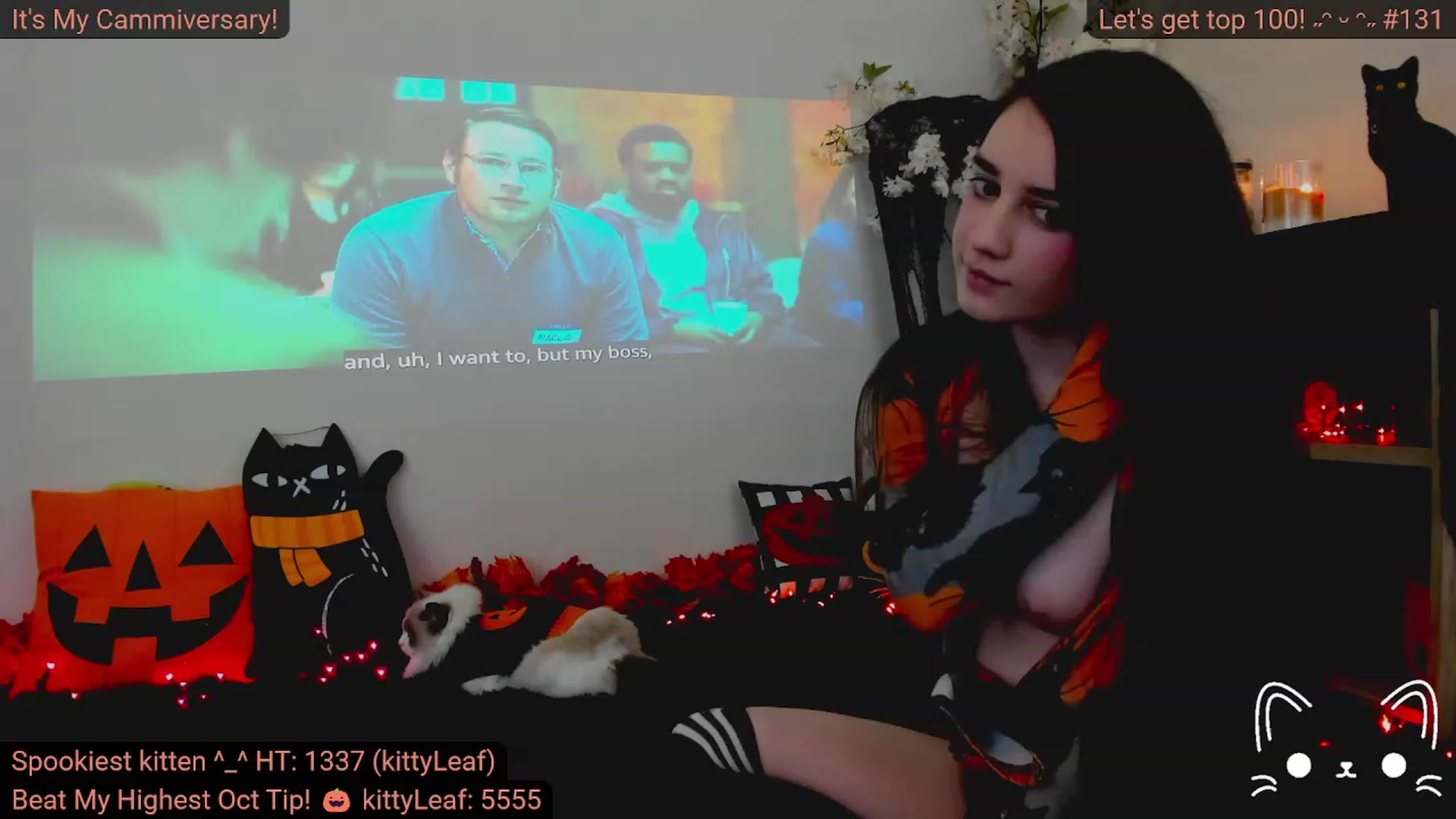 Gallery image thumbnail from Kitty's myfreecams stream on, 10/03/2023, 06:02 image 10 of 20
