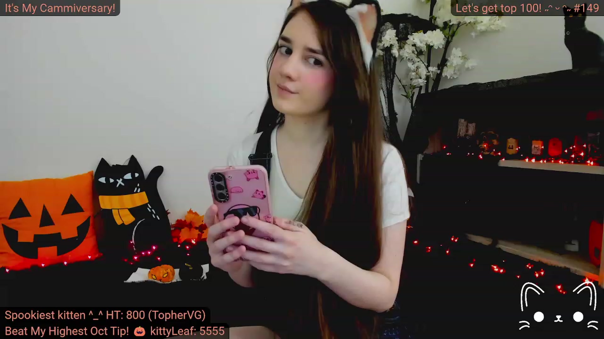 Gallery image thumbnail from Kitty's myfreecams stream on, 10/07/2023, 05:50 image 16 of 20