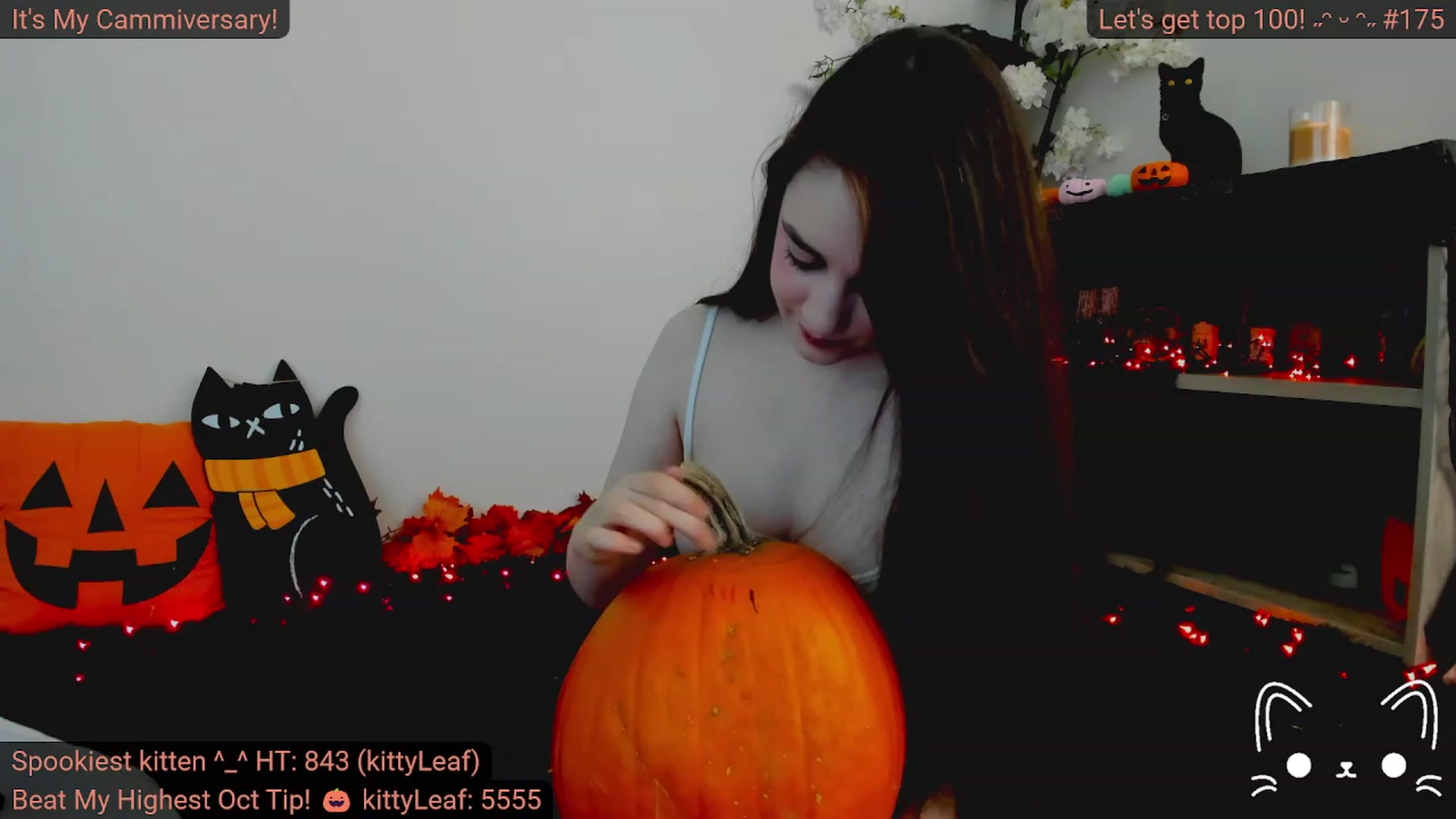 Gallery image thumbnail from Kitty's myfreecams stream on, 10/12/2023, 04:45 image 4 of 20