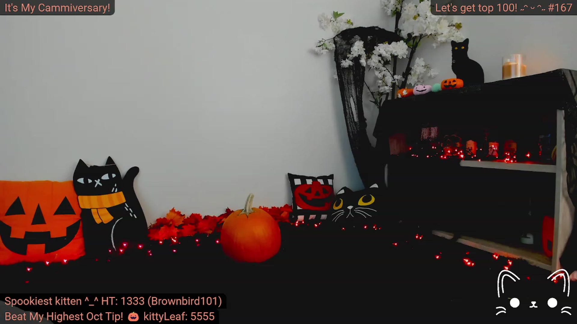 Gallery image thumbnail from Kitty's myfreecams stream on, 10/12/2023, 04:45 image 18 of 20