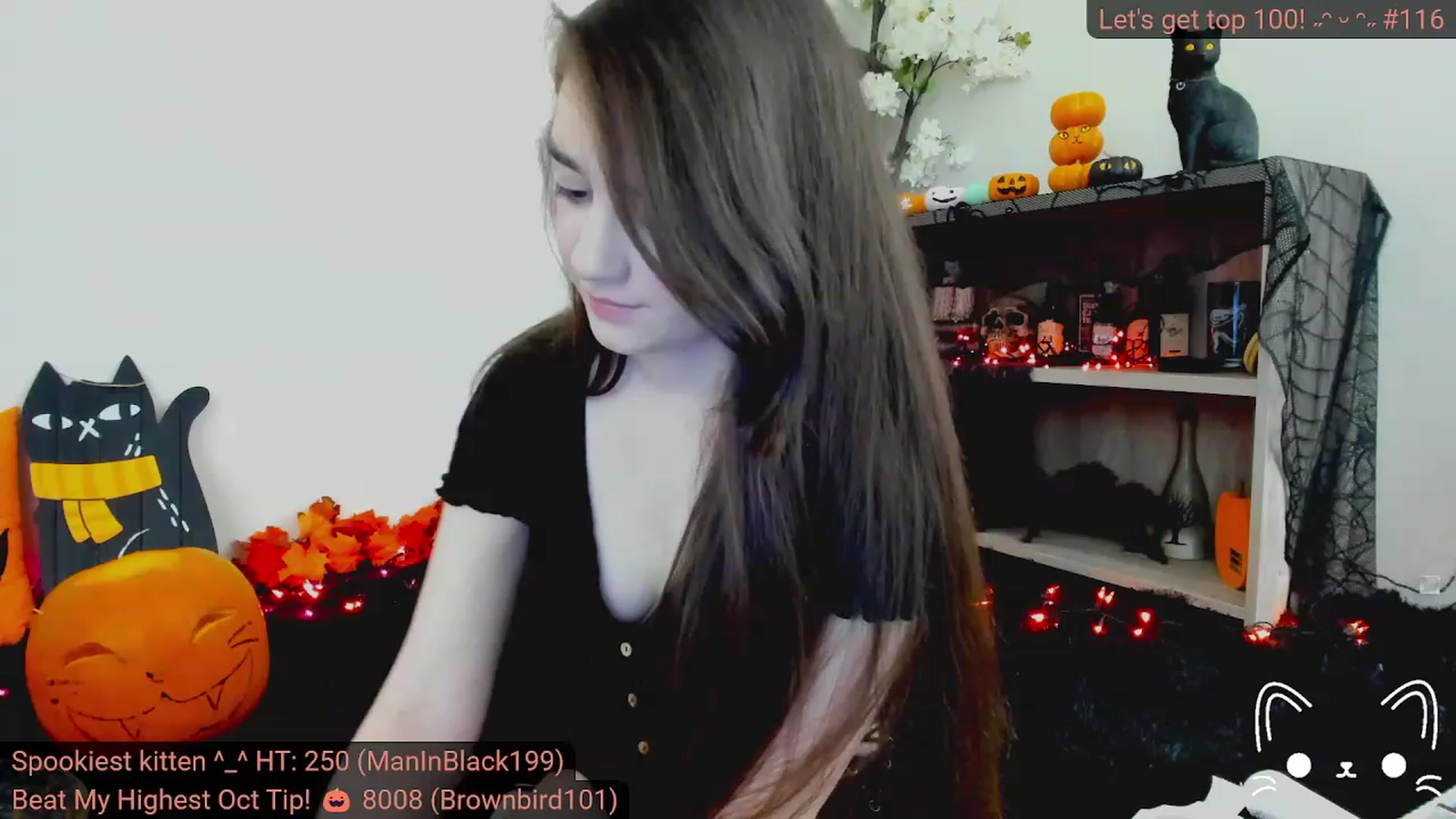 Gallery image thumbnail from Kitty's myfreecams stream on, 10/22/2023, 05:38 image 12 of 20