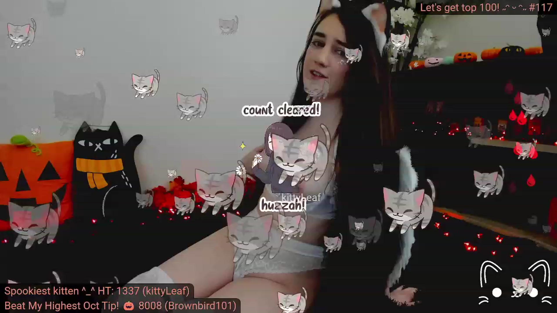 Gallery image thumbnail from Kitty's myfreecams stream on, 10/26/2023, 05:04 image 2 of 20