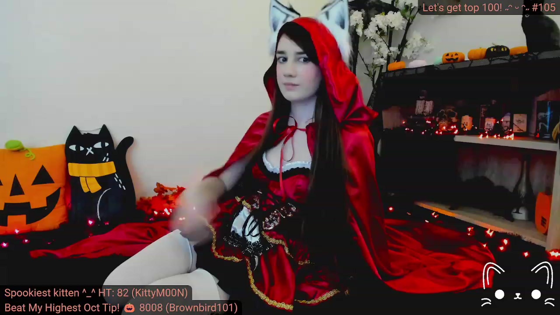 Gallery image thumbnail from Kitty's myfreecams stream on, 10/28/2023, 04:15 image 18 of 20