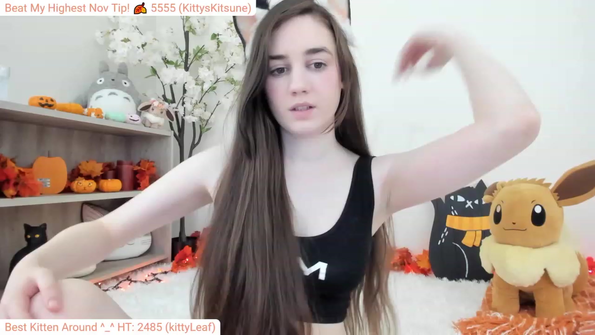 Gallery image thumbnail from Kitty's myfreecams stream on, 11/12/2023, 07:56 image 9 of 20