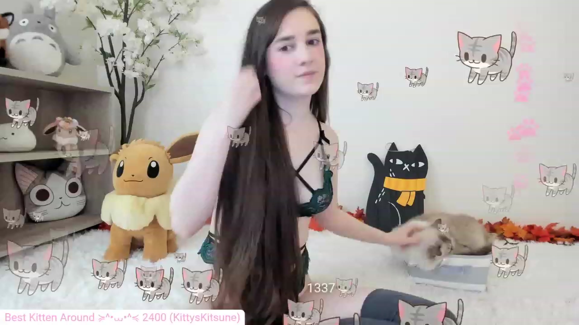 Gallery image thumbnail from Kitty's myfreecams stream on, 12/06/2023, 06:39 image 1 of 20