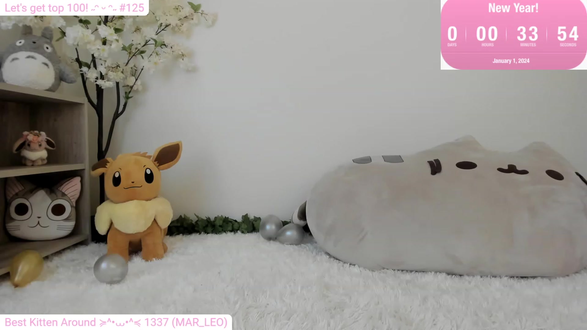 Gallery image thumbnail from Kitty's myfreecams stream on, 01/01/2024, 07:49 image 13 of 20