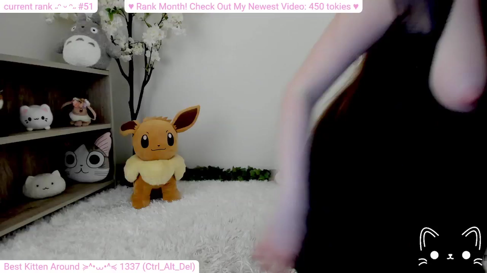 Gallery image thumbnail from Kitty's myfreecams stream on, 02/07/2024, 08:54 image 17 of 20