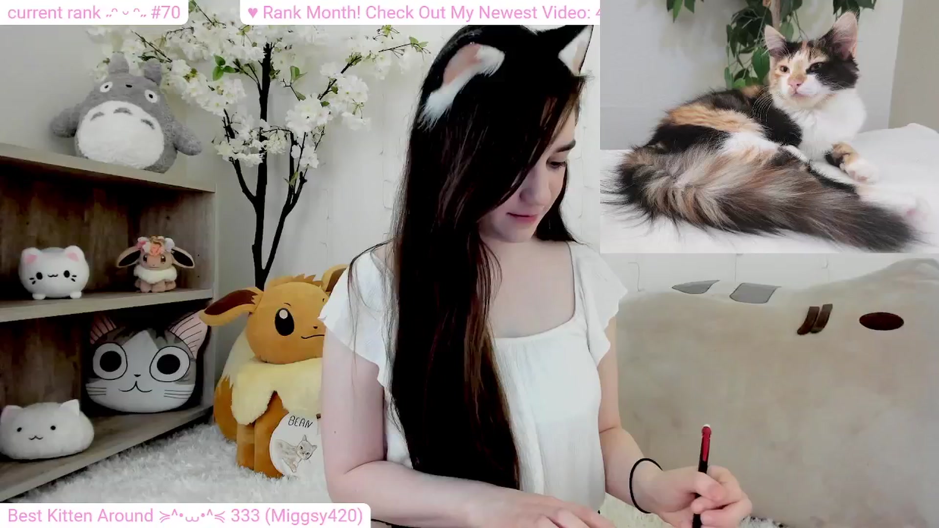 Gallery image thumbnail from Kitty's myfreecams stream on, 02/21/2024, 07:33 image 7 of 20