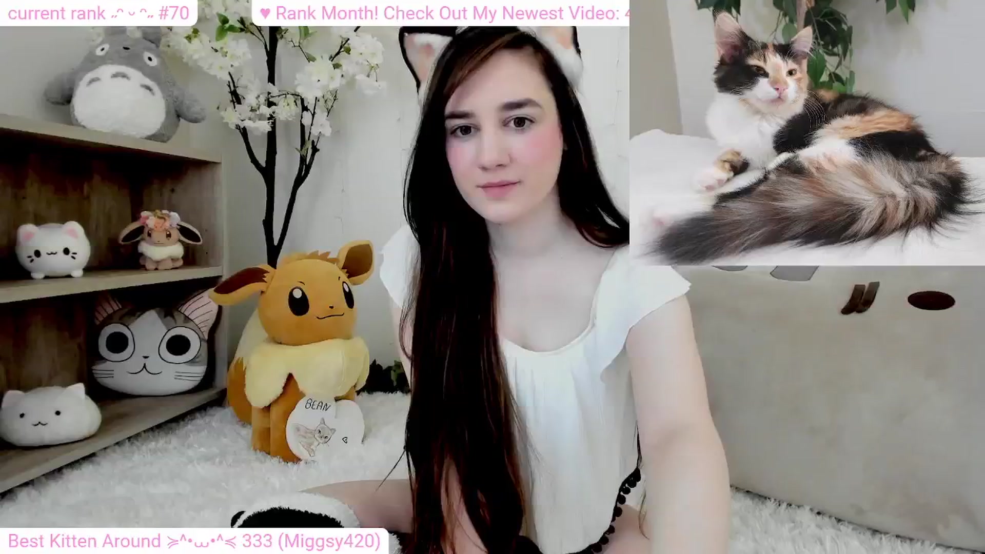 Gallery image thumbnail from Kitty's myfreecams stream on, 02/21/2024, 07:33 image 4 of 20