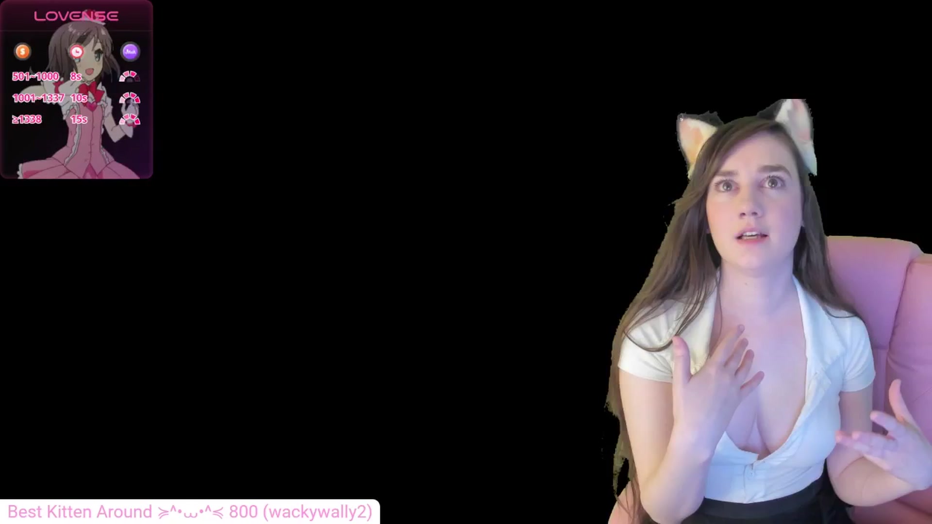 Gallery image thumbnail from Kitty's myfreecams stream on, 08/11/2024, 07:13 image 13 of 20