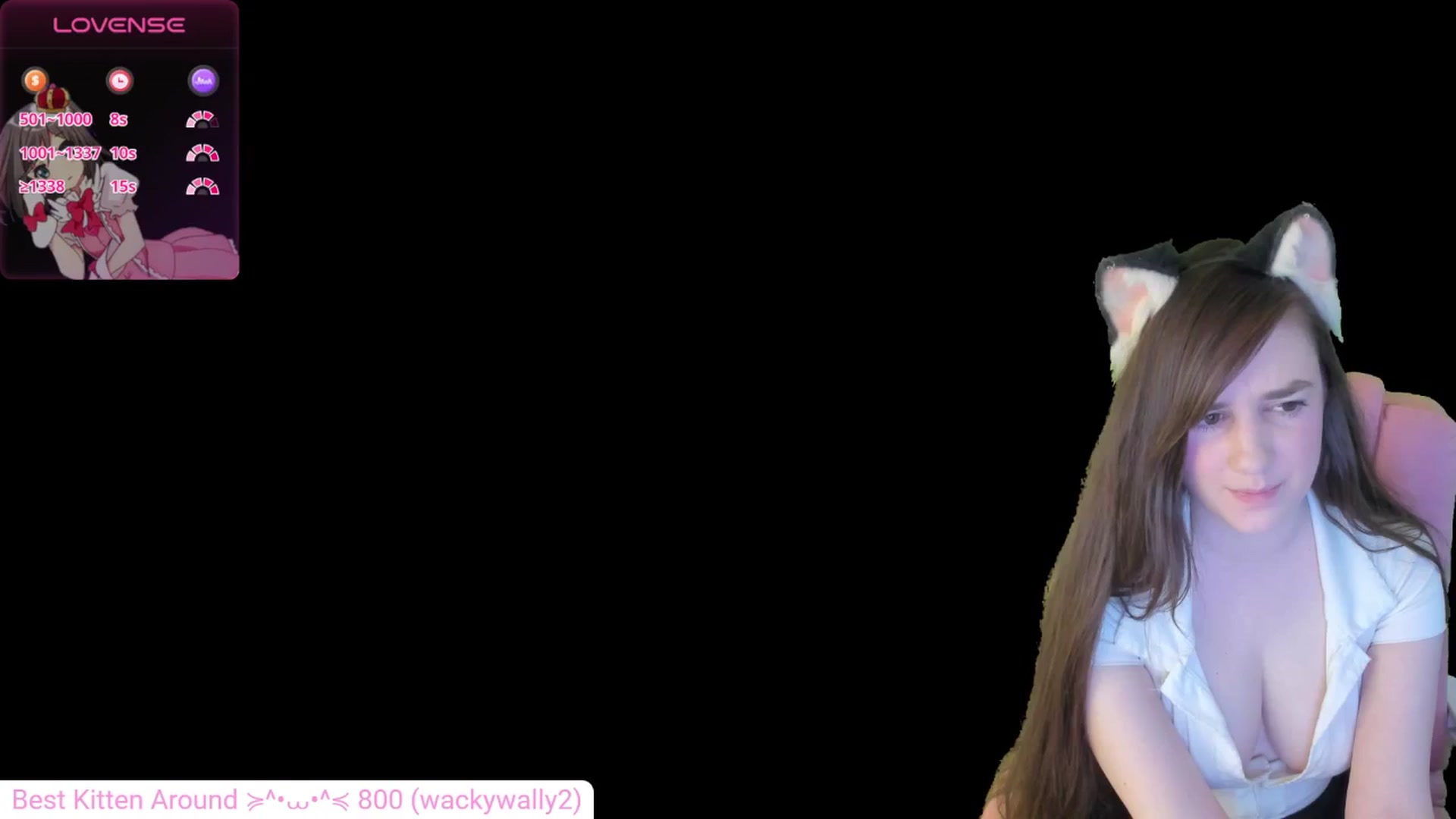 Gallery image thumbnail from Kitty's myfreecams stream on, 08/11/2024, 07:13 image 12 of 20