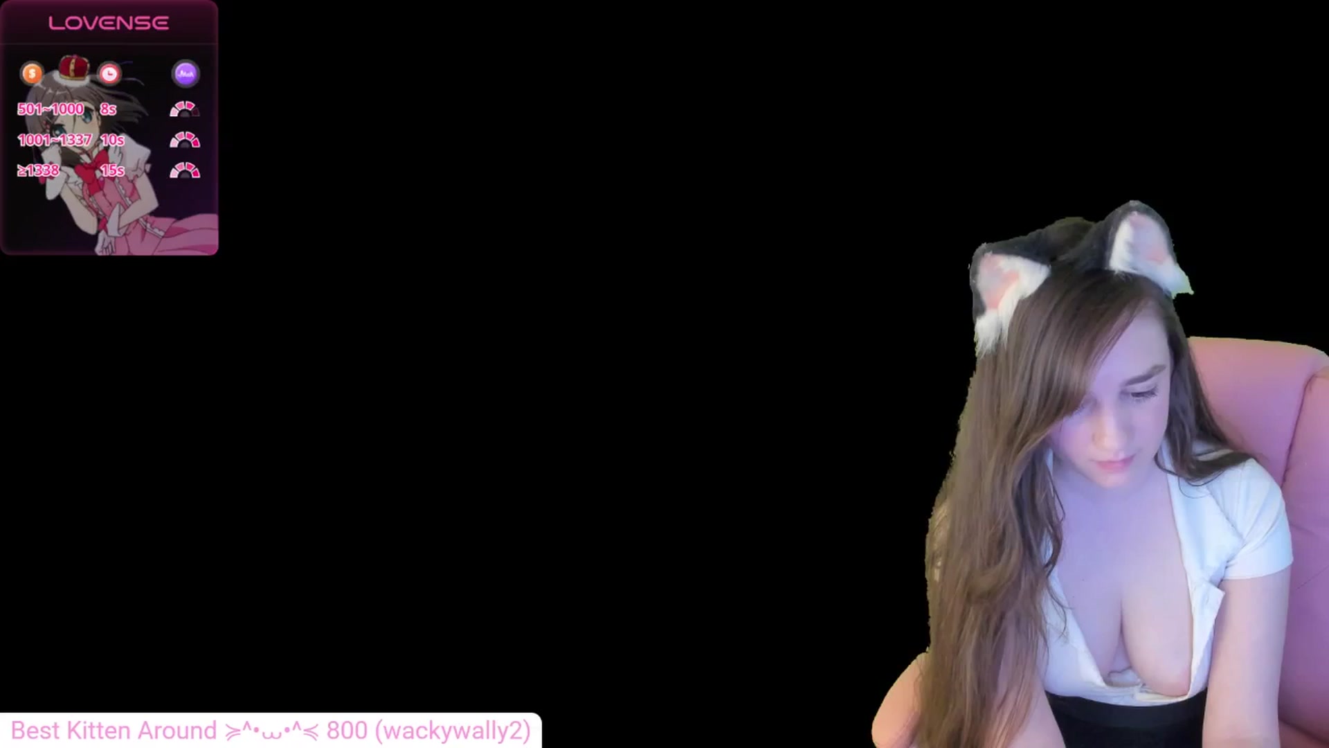 Gallery image thumbnail from Kitty's myfreecams stream on, 08/11/2024, 07:13 image 15 of 20
