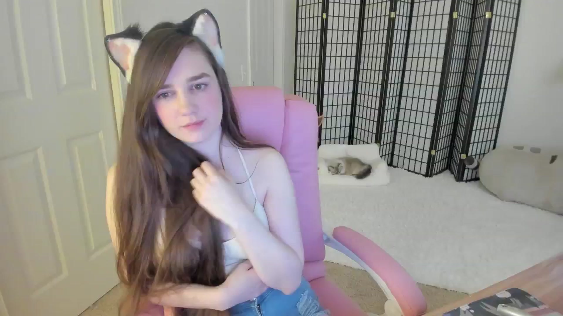 Gallery image thumbnail from Kitty's myfreecams stream on, 08/12/2024, 05:16 image 7 of 20