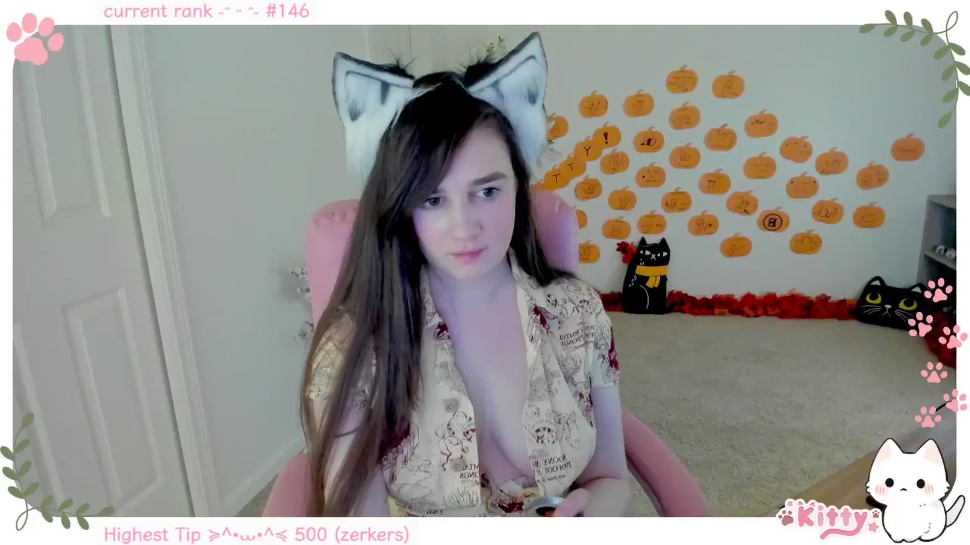 Gallery image thumbnail from Kitty's myfreecams stream on, 11/14/2024, 07:53 image 15 of 20