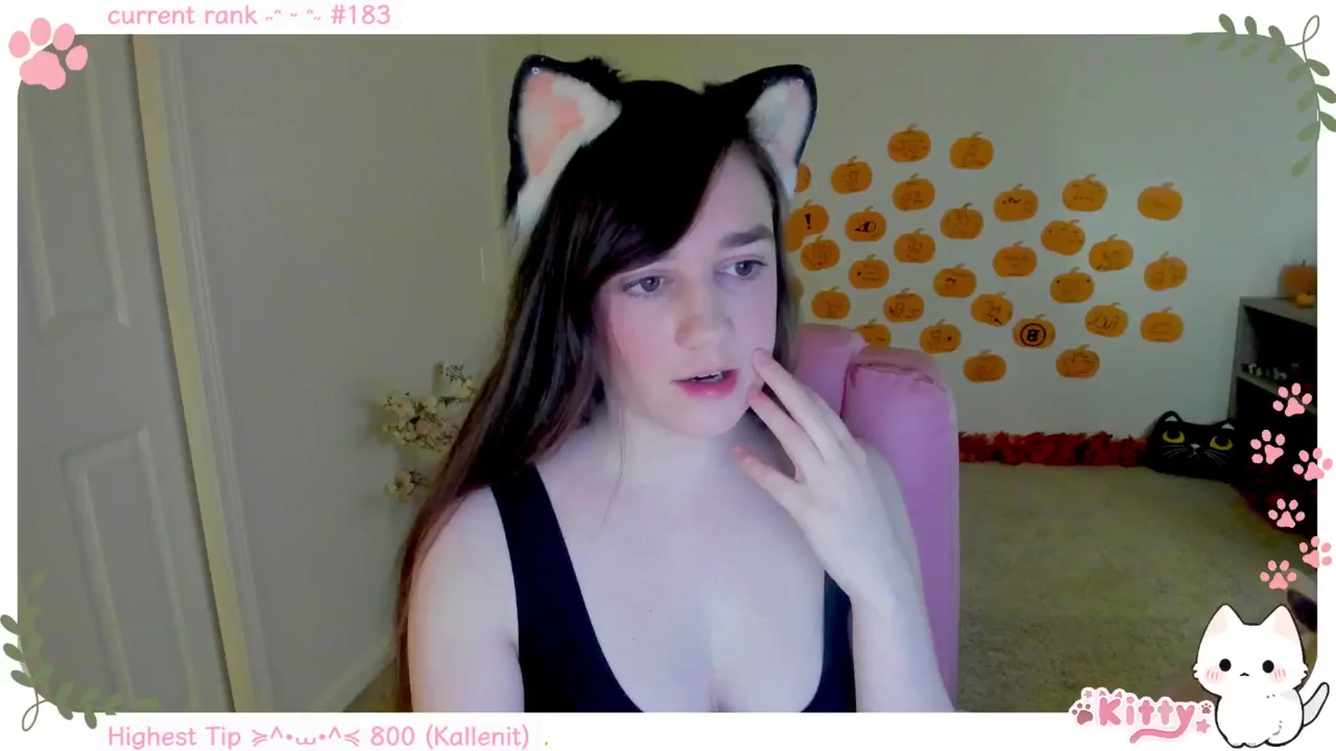 Gallery image thumbnail from Kitty's myfreecams stream on, 11/27/2024, 02:35 image 14 of 20