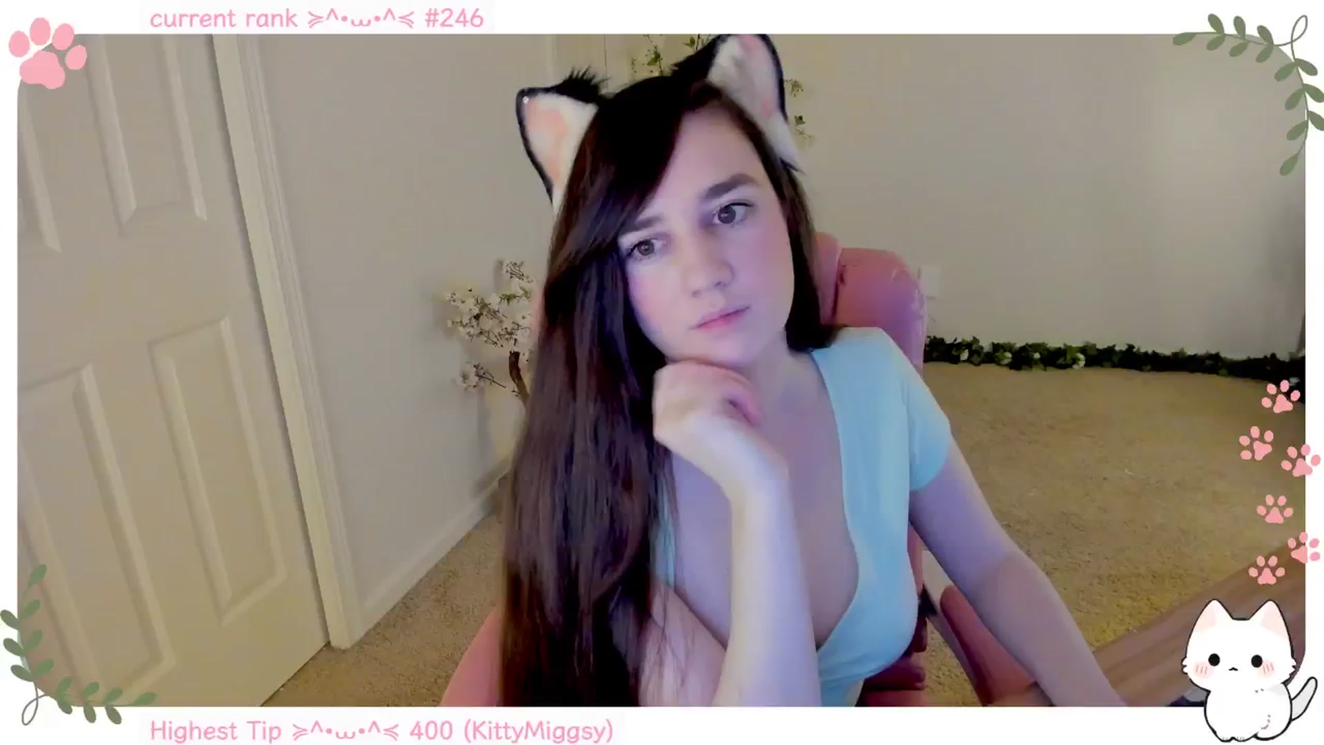 Gallery image thumbnail from Kitty's myfreecams stream on, 12/12/2024, 06:31 image 17 of 20
