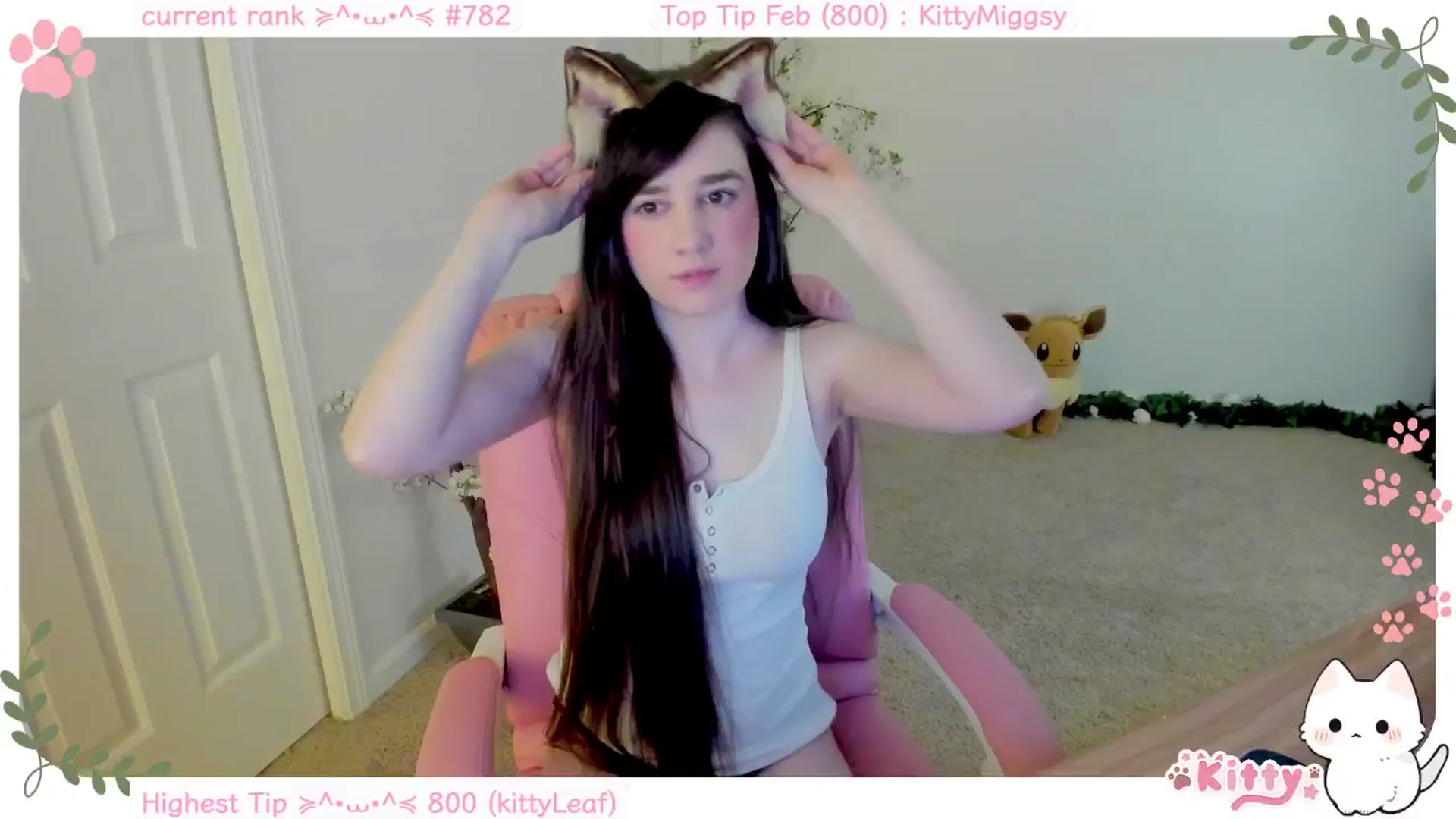 Gallery image thumbnail from Kitty's myfreecams stream on, 02/04/2025, 07:19 image 3 of 20