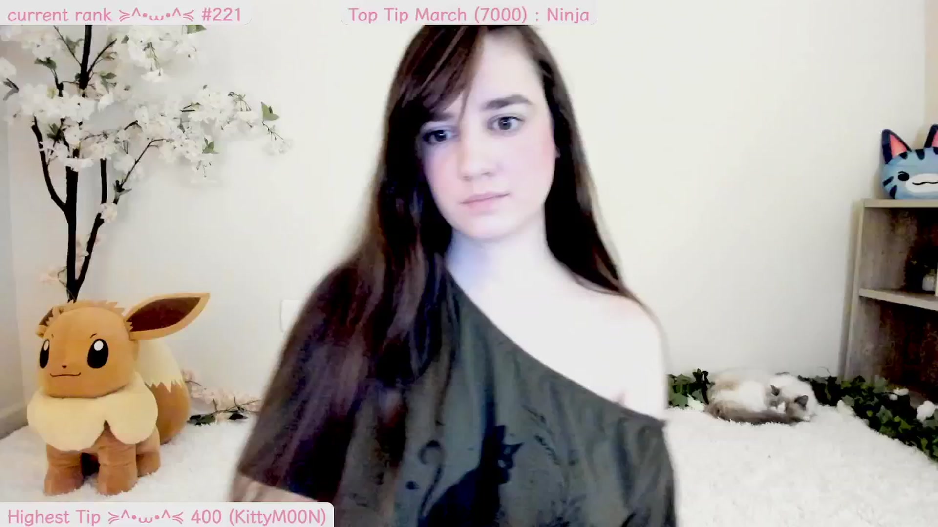 Gallery image thumbnail from Kitty's myfreecams stream on, 03/19/2025, 05:13 image 13 of 20