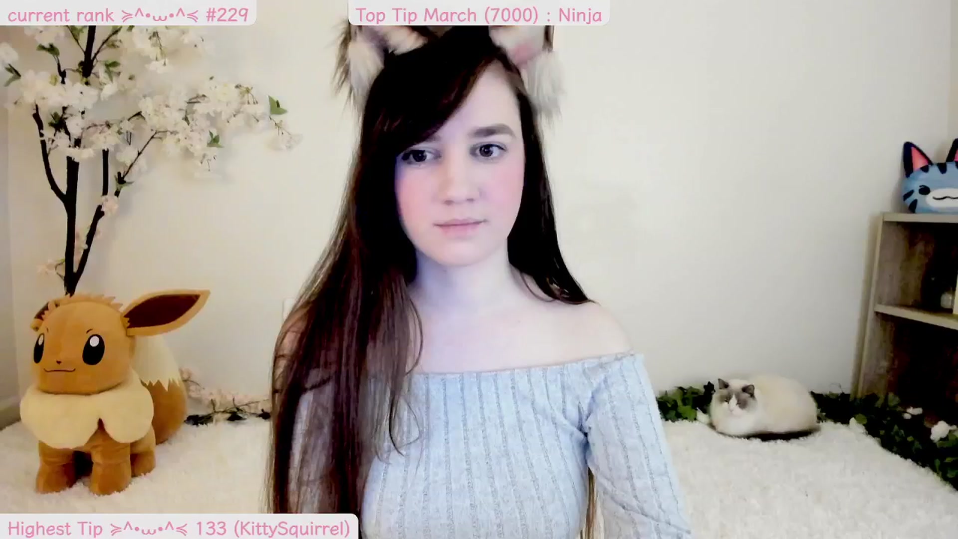 Gallery image thumbnail from Kitty's myfreecams stream on, 03/20/2025, 06:32 image 3 of 20