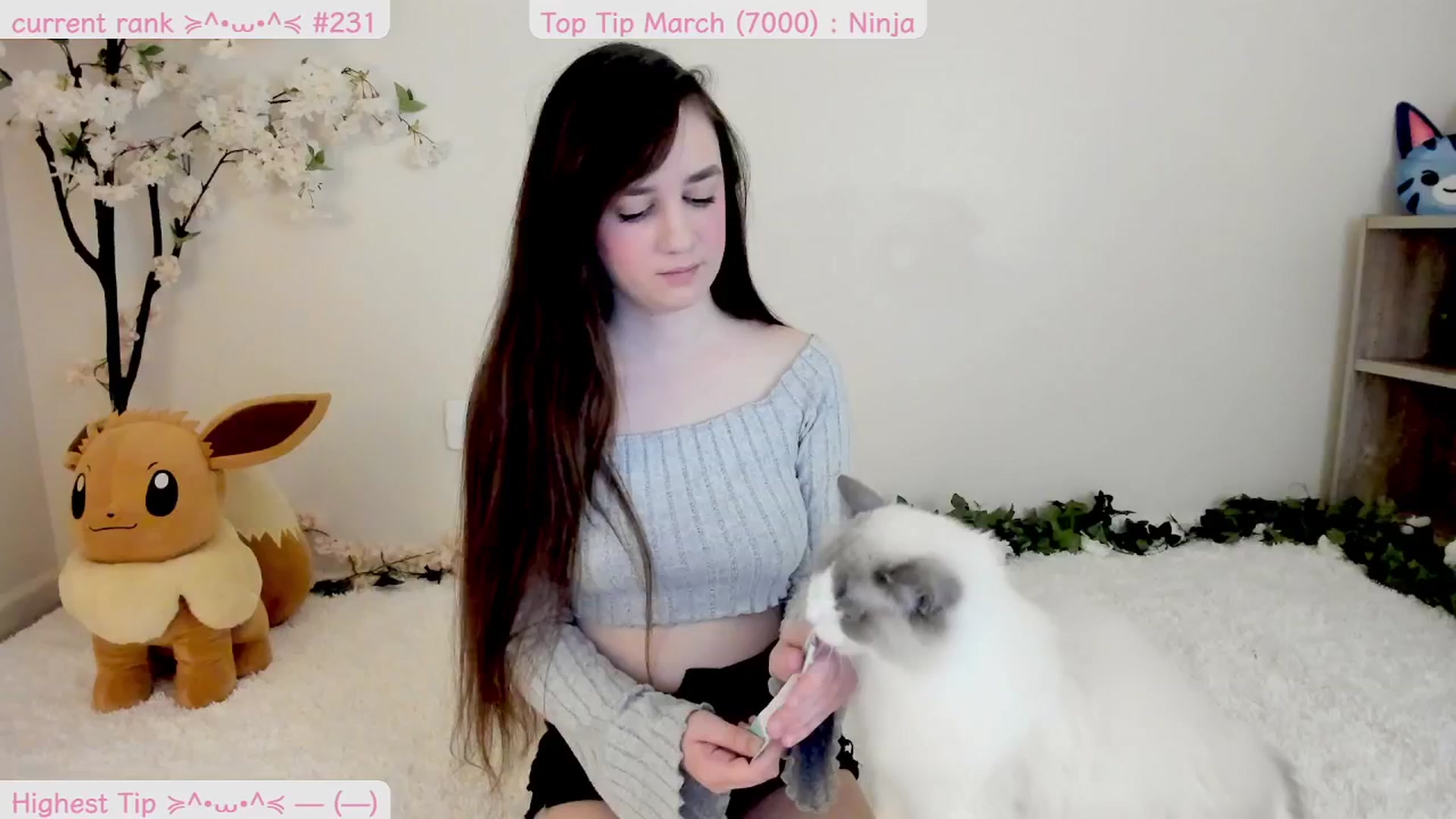 Gallery image thumbnail from Kitty's myfreecams stream on, 03/20/2025, 06:32 image 1 of 20