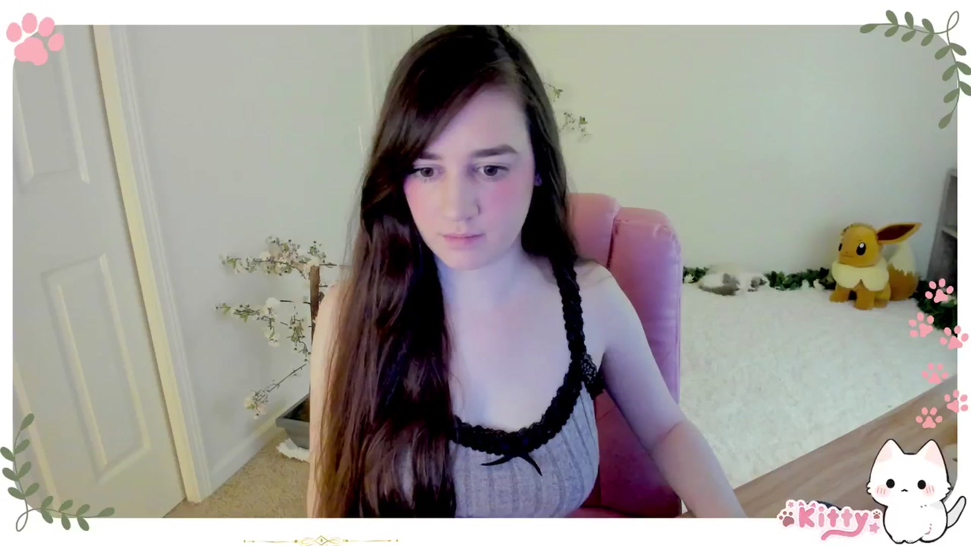 Gallery image thumbnail from Kitty's myfreecams stream on, 04/03/2025, 05:14 image 1 of 20