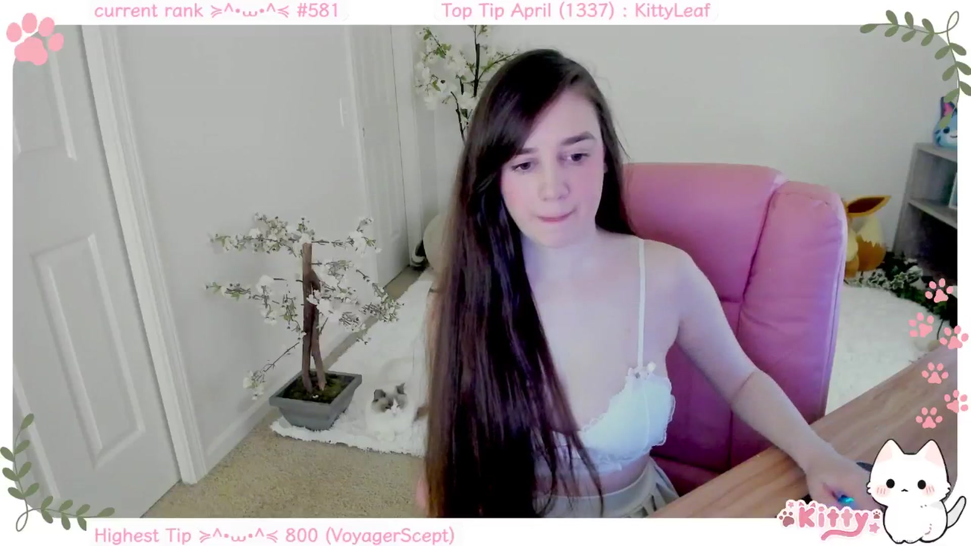Gallery image thumbnail from Kitty's myfreecams stream on, 04/08/2025, 06:25 image 14 of 20