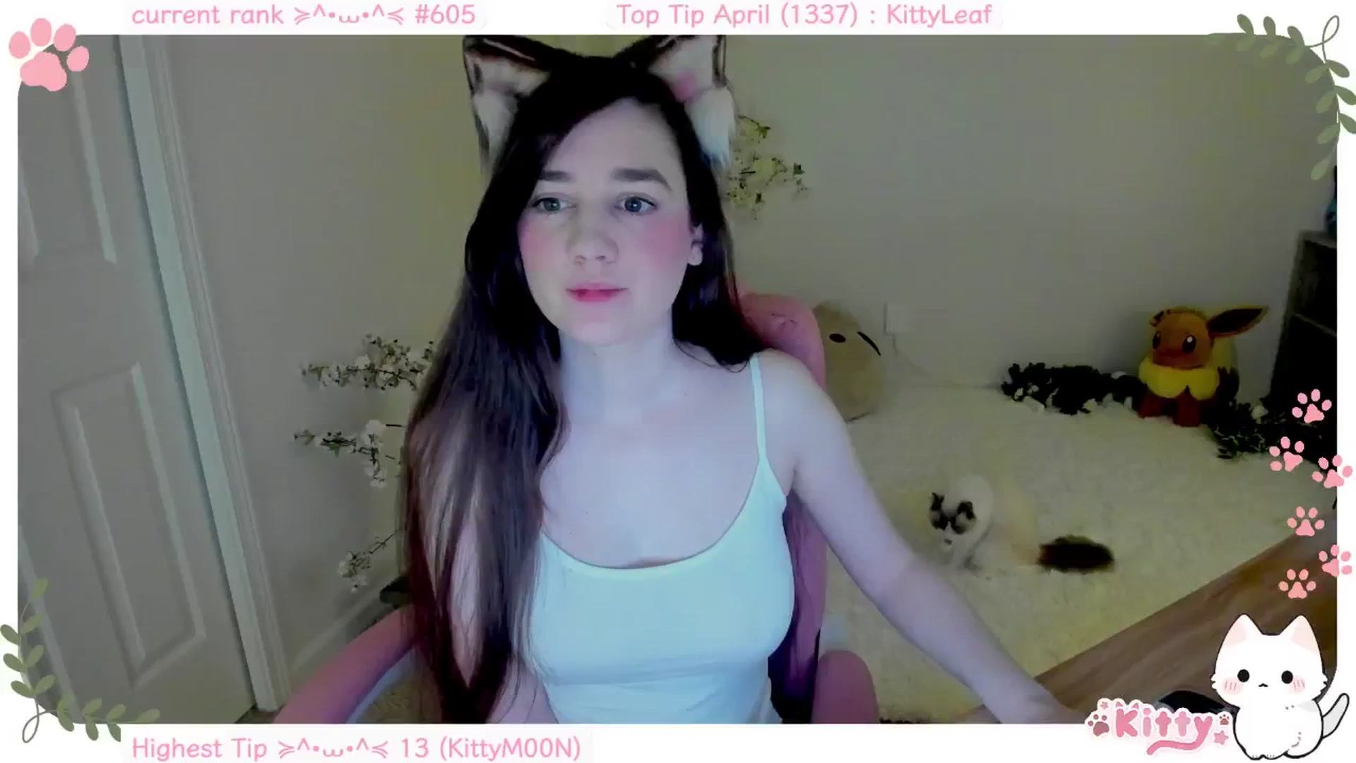 Gallery image thumbnail from Kitty's myfreecams stream on, 04/09/2025, 05:26 image 2 of 20