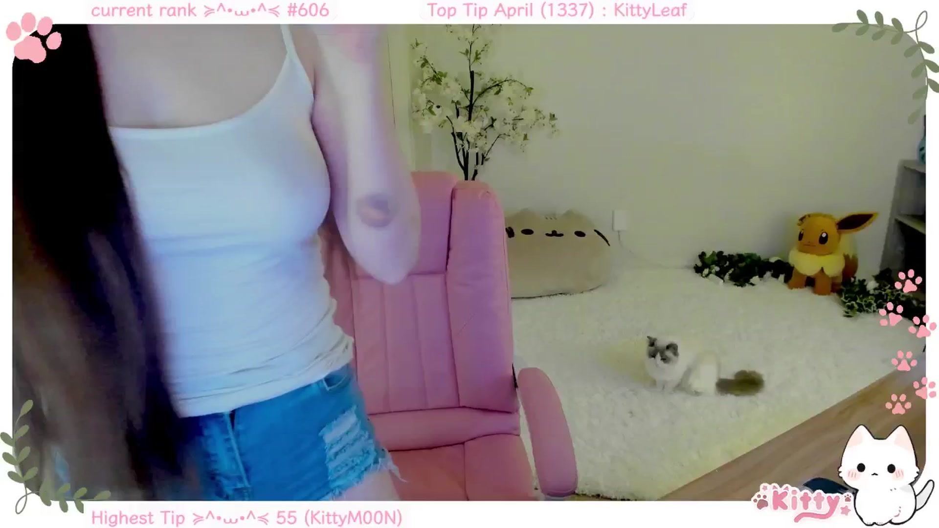 Gallery image thumbnail from Kitty's myfreecams stream on, 04/09/2025, 05:26 image 3 of 20