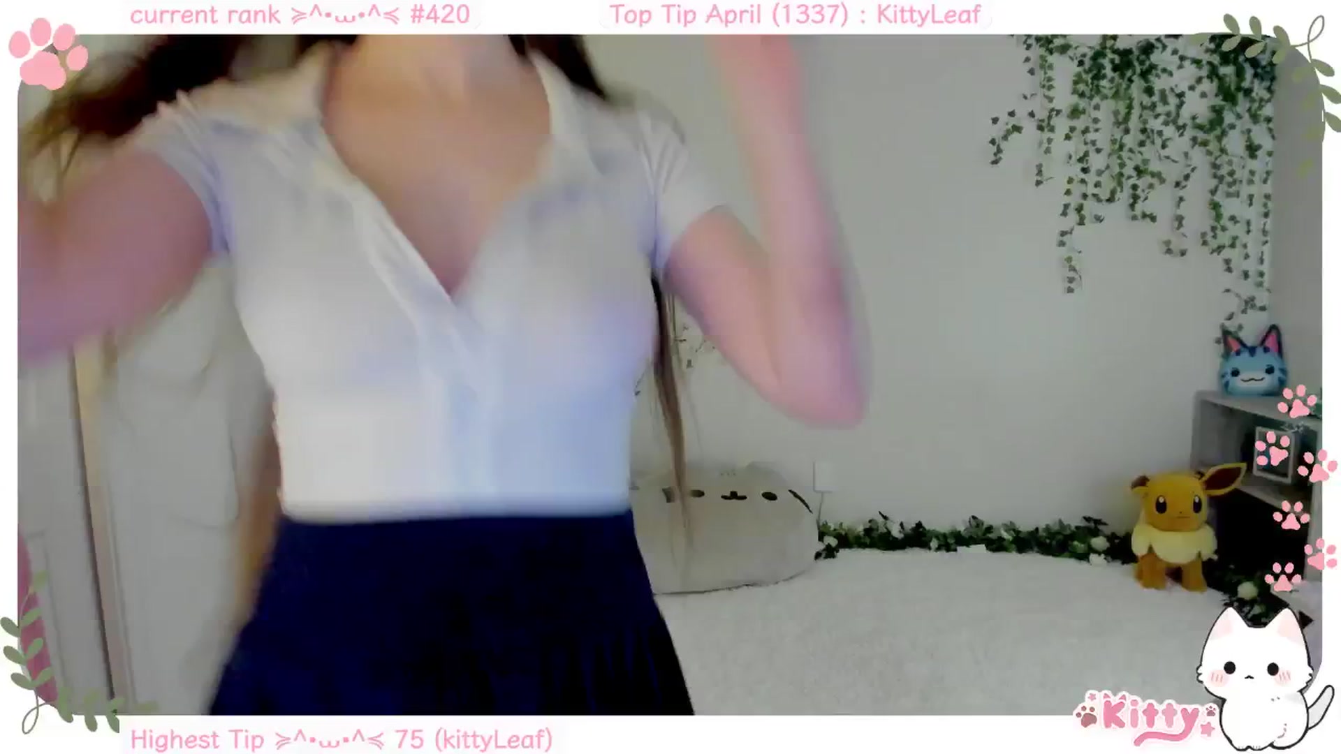Gallery image thumbnail from Kitty's myfreecams stream on, 04/11/2025, 06:23 image 9 of 20