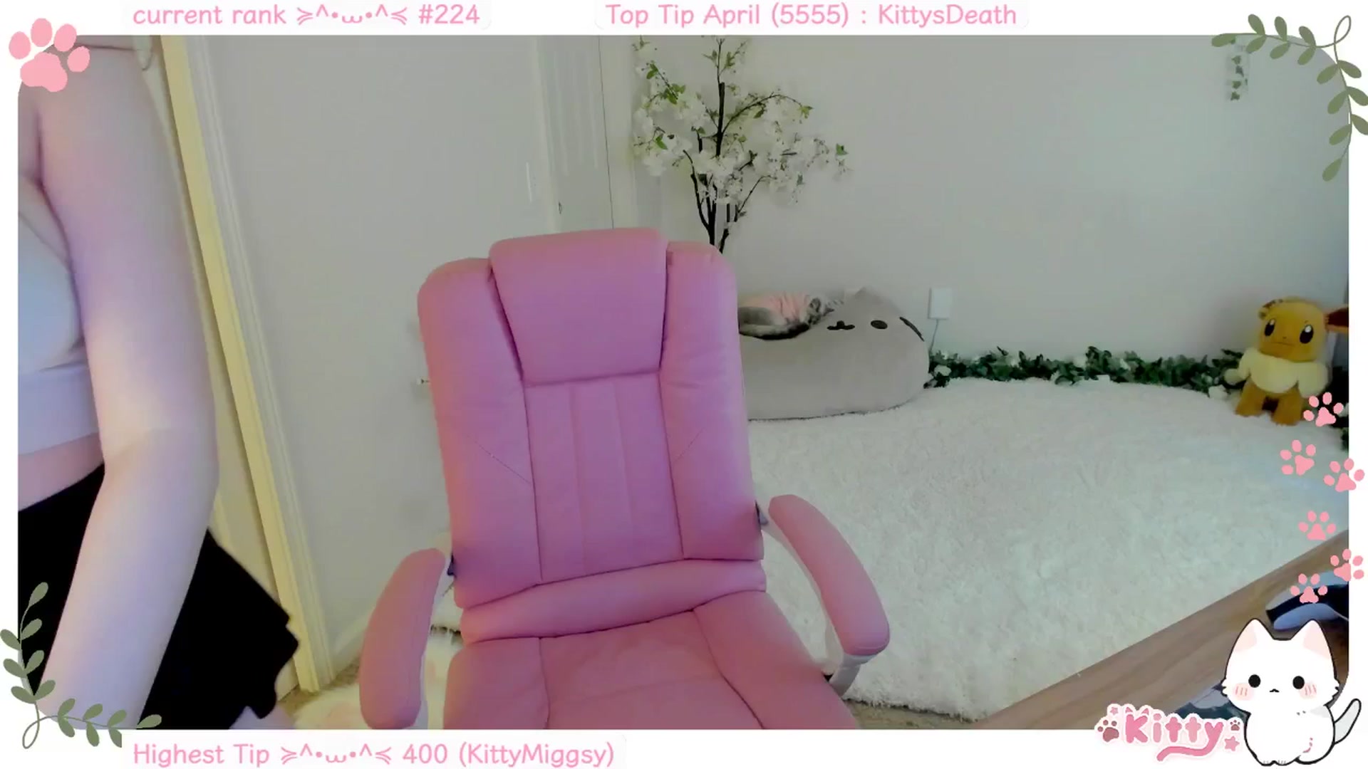 Gallery image thumbnail from Kitty's myfreecams stream on, 04/17/2025, 07:23 image 14 of 20