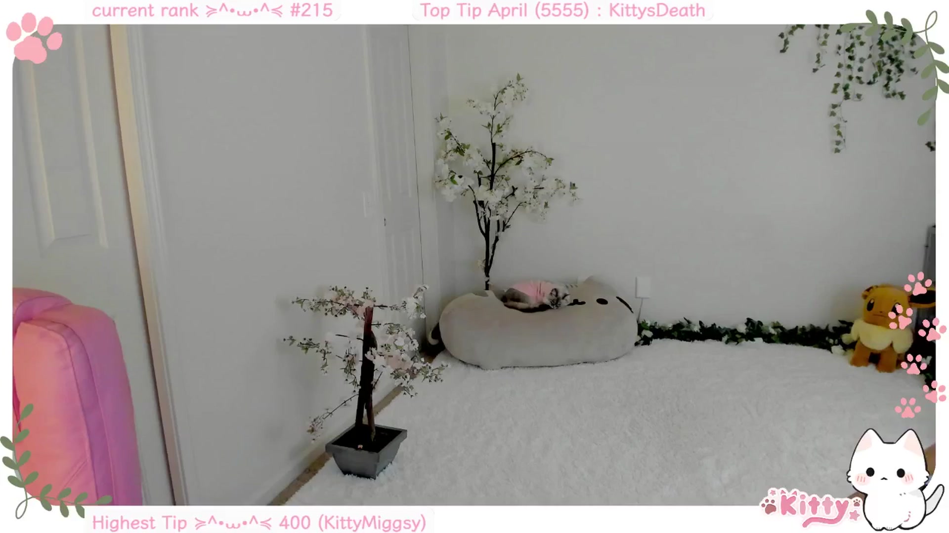 Gallery image thumbnail from Kitty's myfreecams stream on, 04/17/2025, 07:23 image 16 of 20