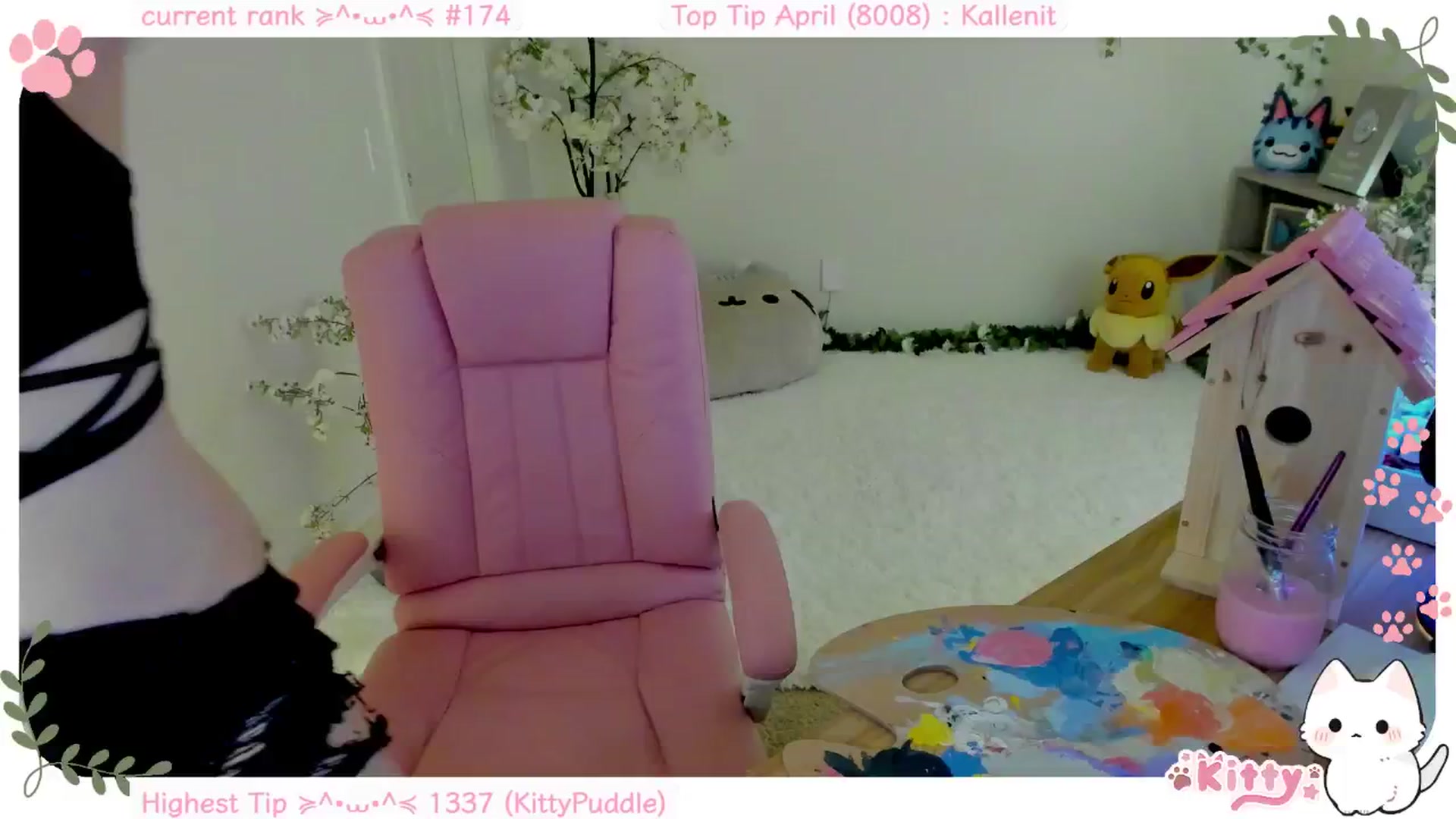 Gallery image thumbnail from Kitty's myfreecams stream on, 04/29/2025, 08:10 image 14 of 20
