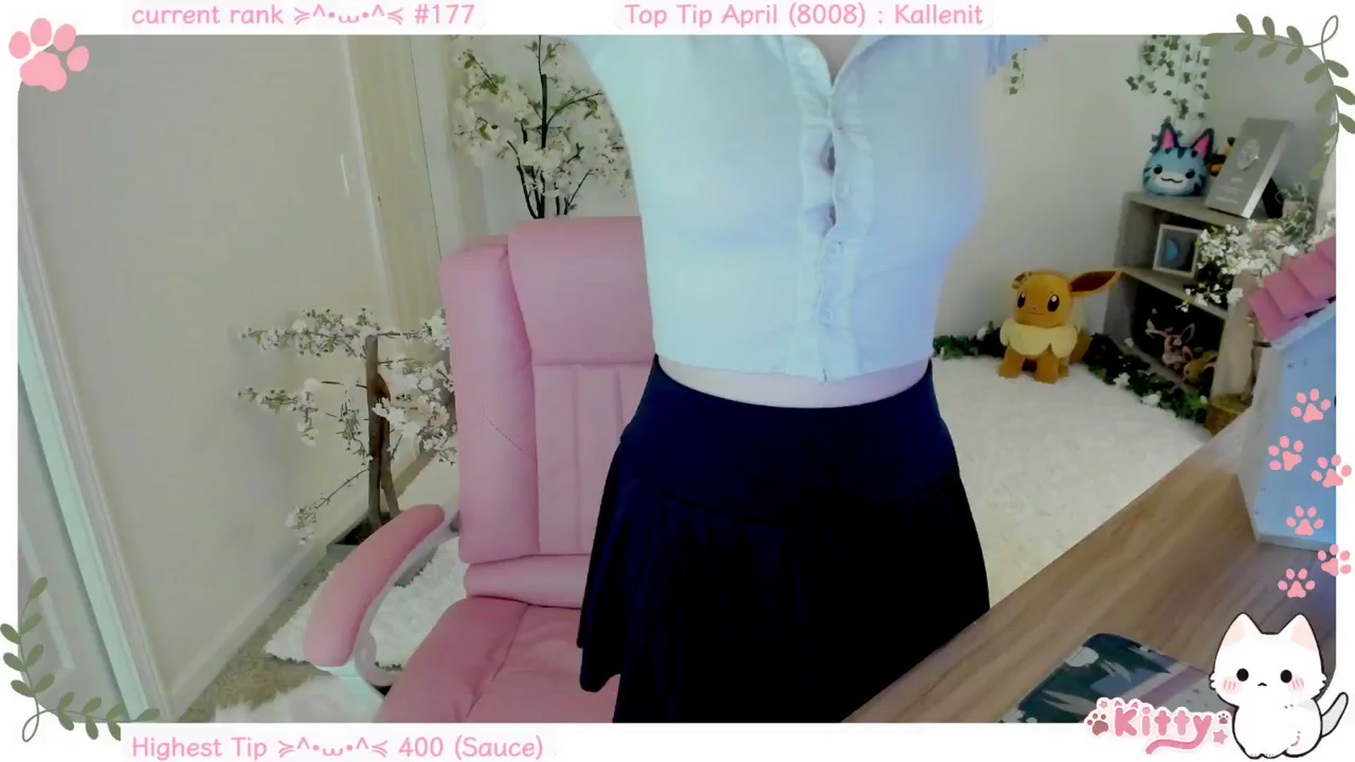 Gallery image thumbnail from Kitty's myfreecams stream on, 04/30/2025, 07:34 image 14 of 20