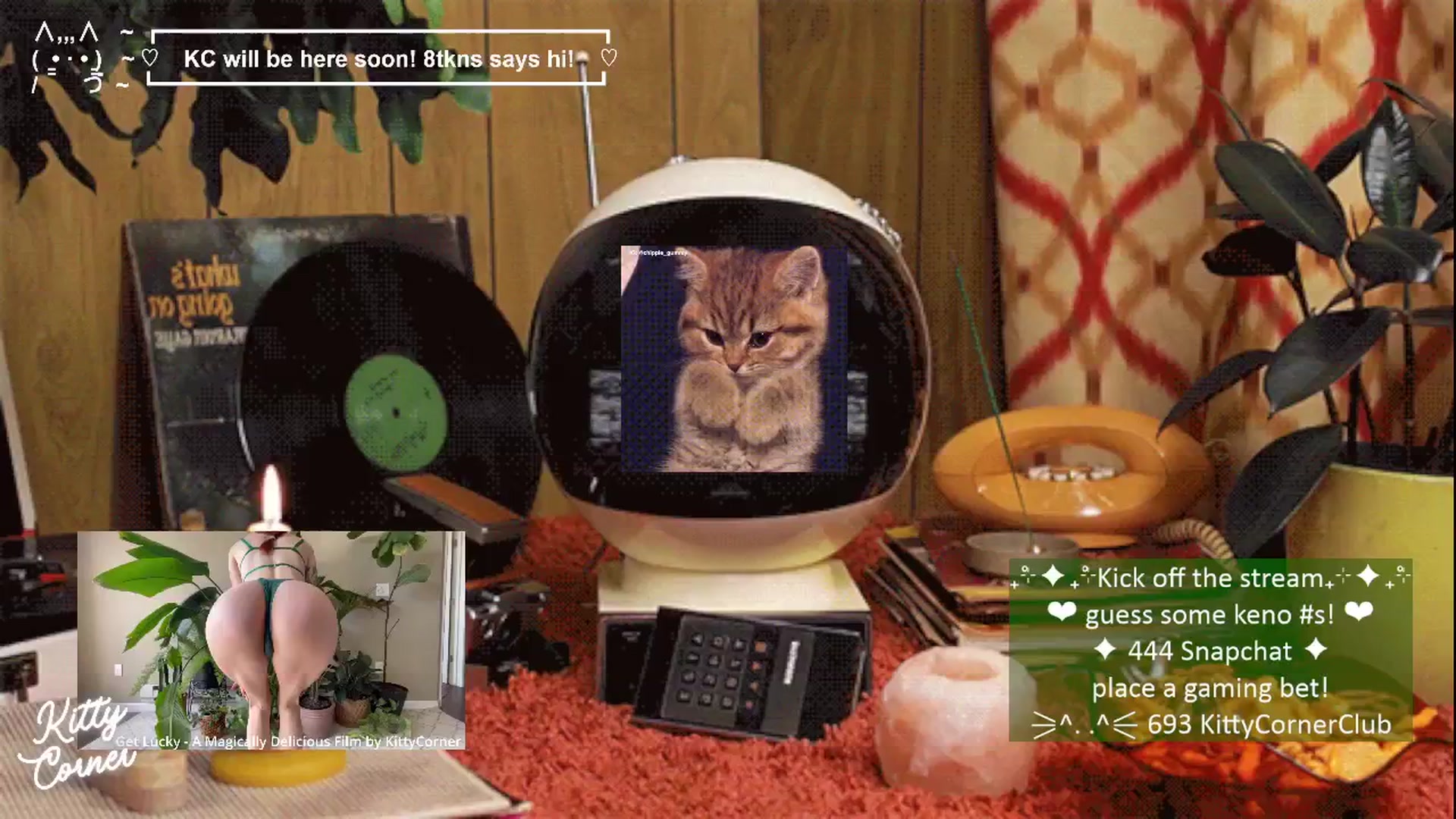 Gallery image thumbnail from KittyCorner's myfreecams stream on, 04/05/2026, 19:42 image 1 of 20