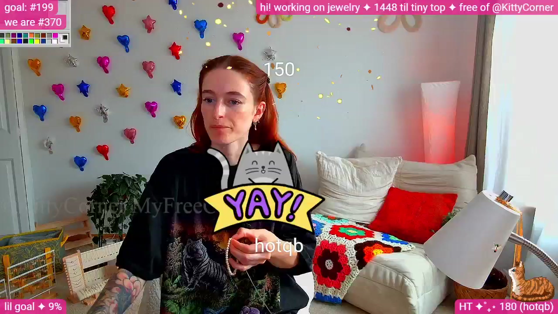 Gallery image thumbnail from KittyCorner's myfreecams stream on, 04/14/2026, 18:18 image 12 of 20