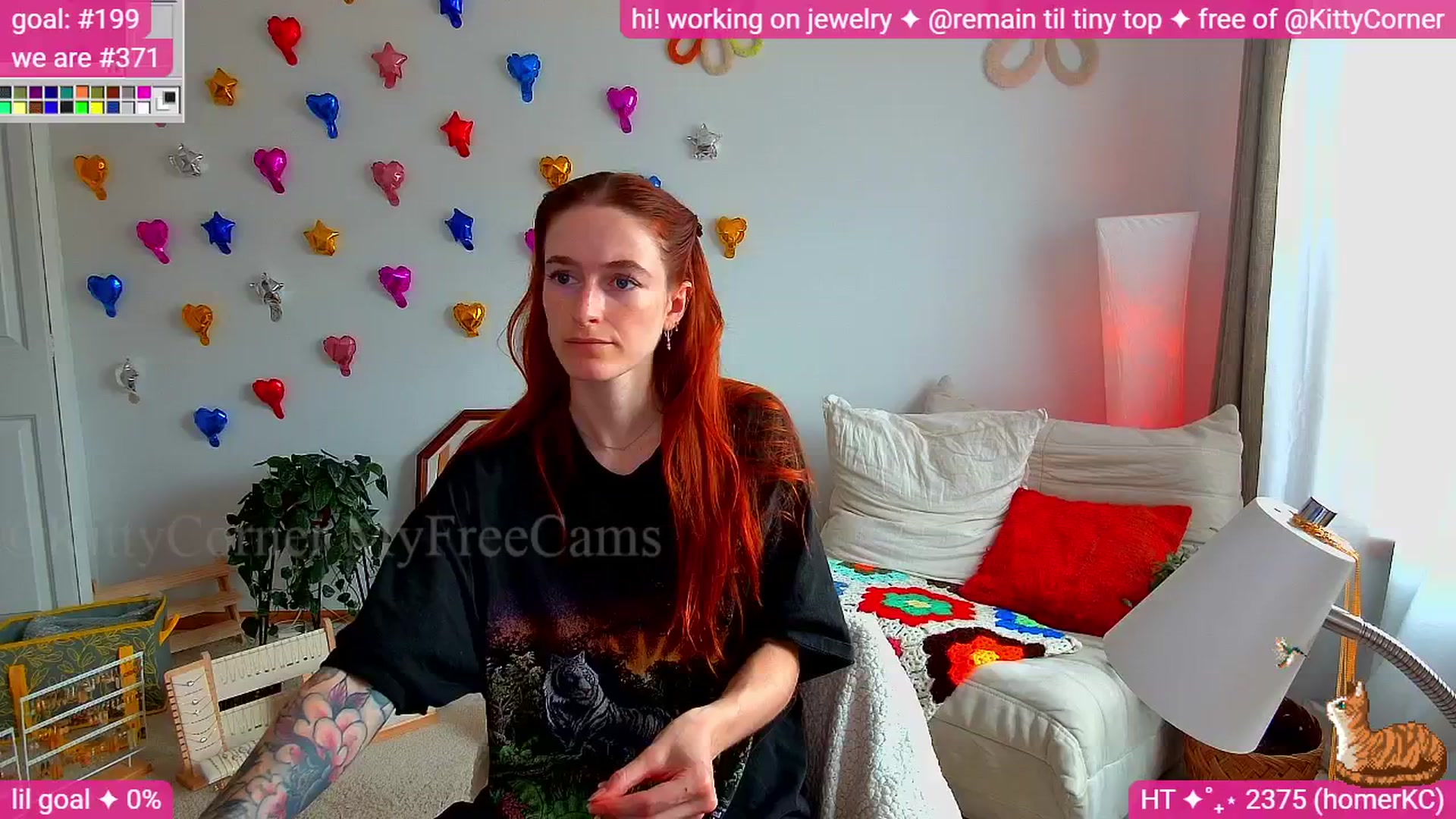 Gallery image thumbnail from KittyCorner's myfreecams stream on, 04/14/2026, 18:18 image 1 of 20
