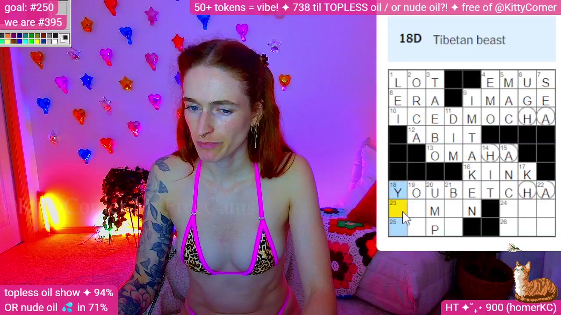 Gallery image thumbnail from KittyCorner's myfreecams stream on, 04/21/2026, 02:46 image 16 of 20